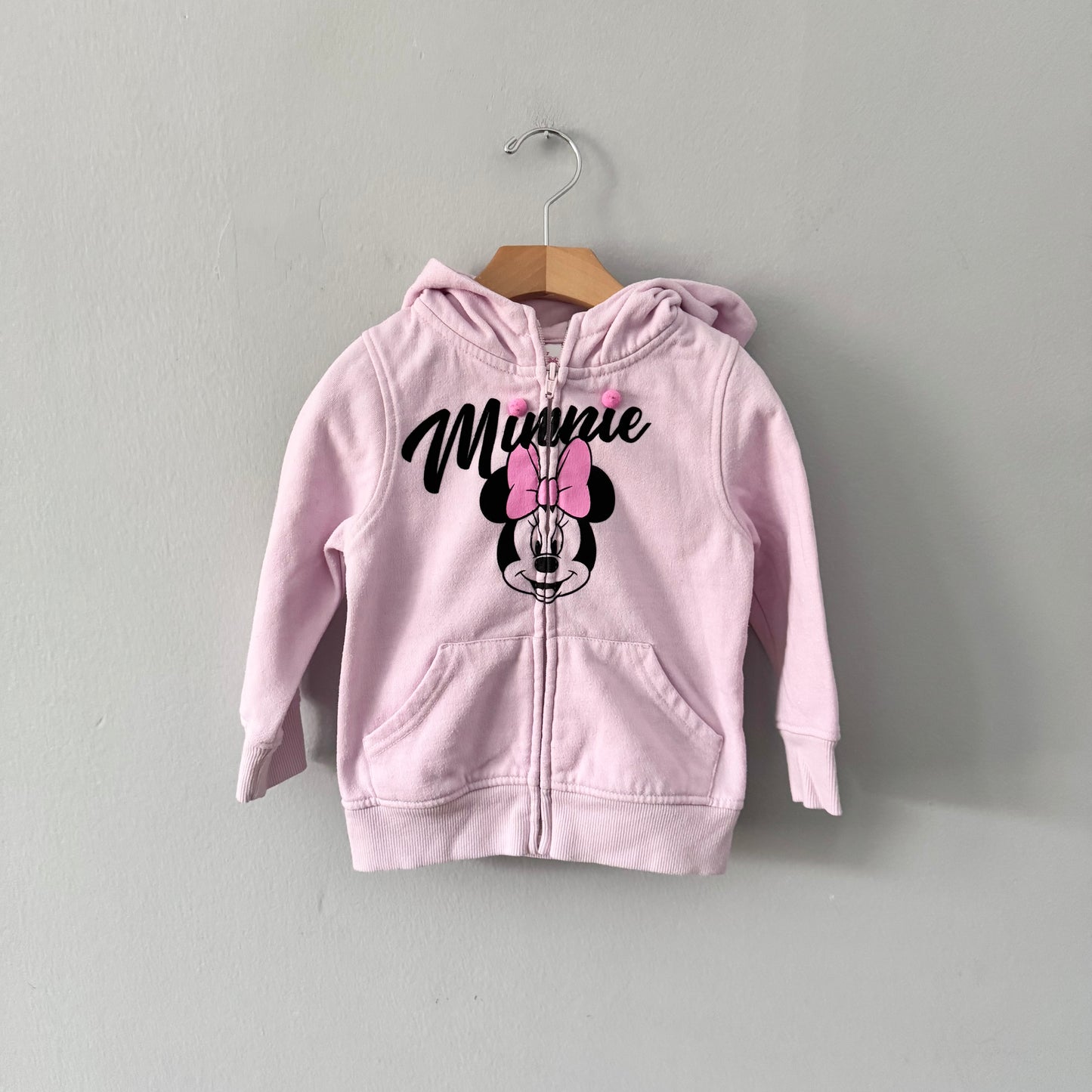 Disney / Minnie zip up hoodie / 2T