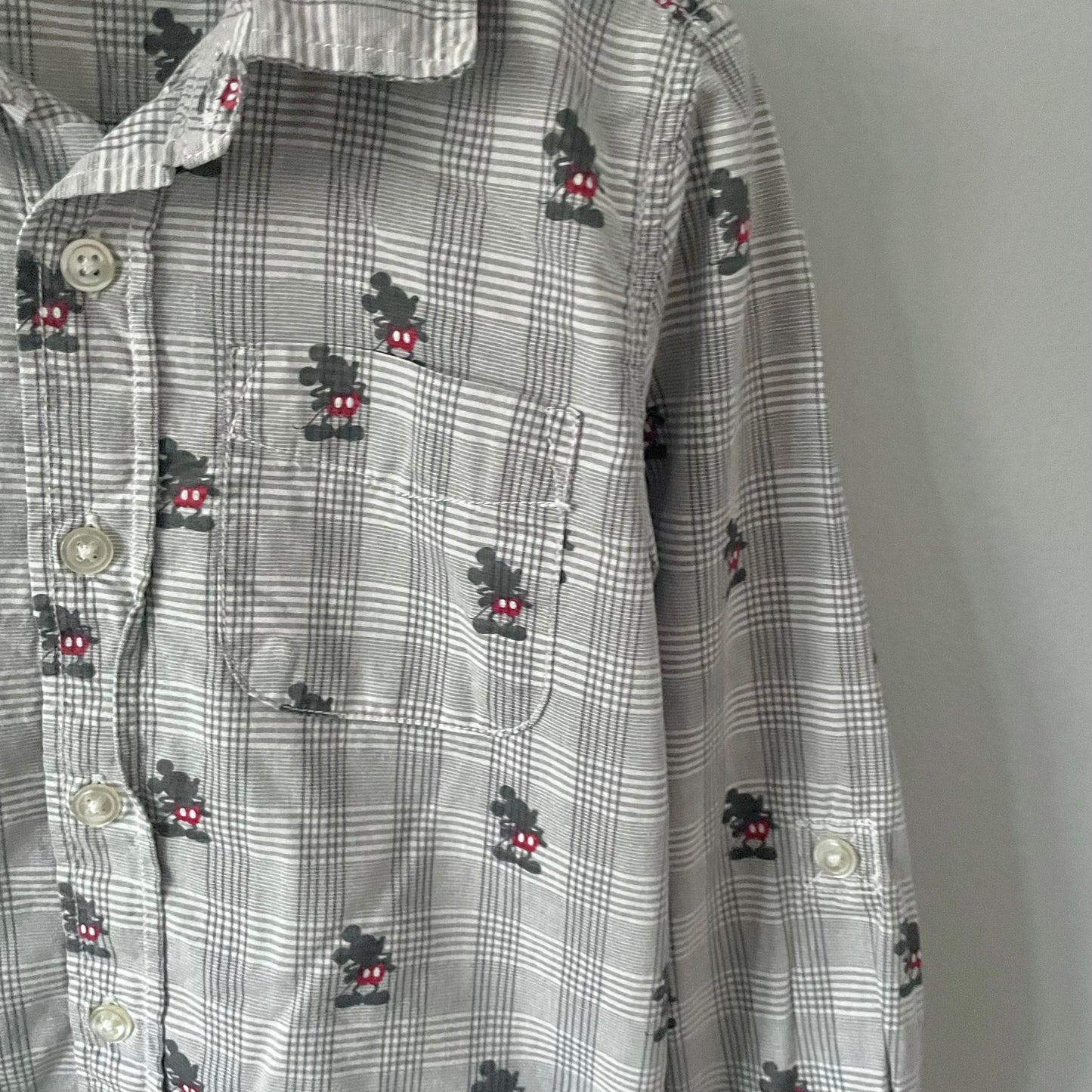 Gap / Disney Mickey cotton shirt / 5Y