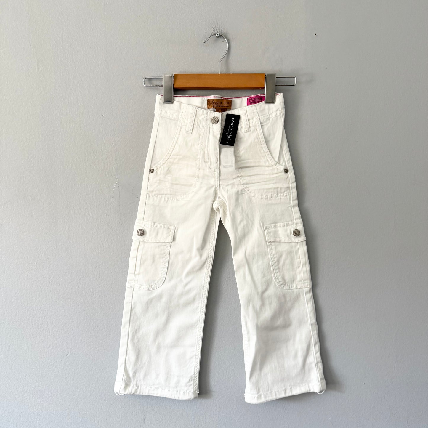 Souris mini / White denim - Regular fit / 5Y - New with tag