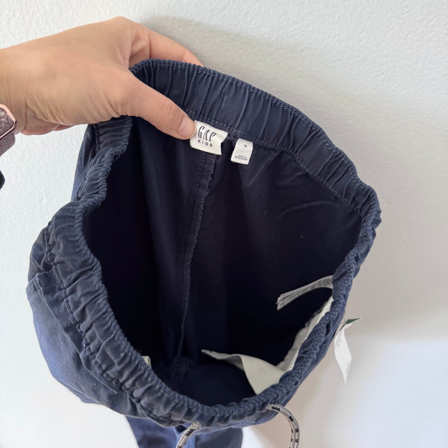 Gap / Navy chino jogger pants / 8Y - New with tag