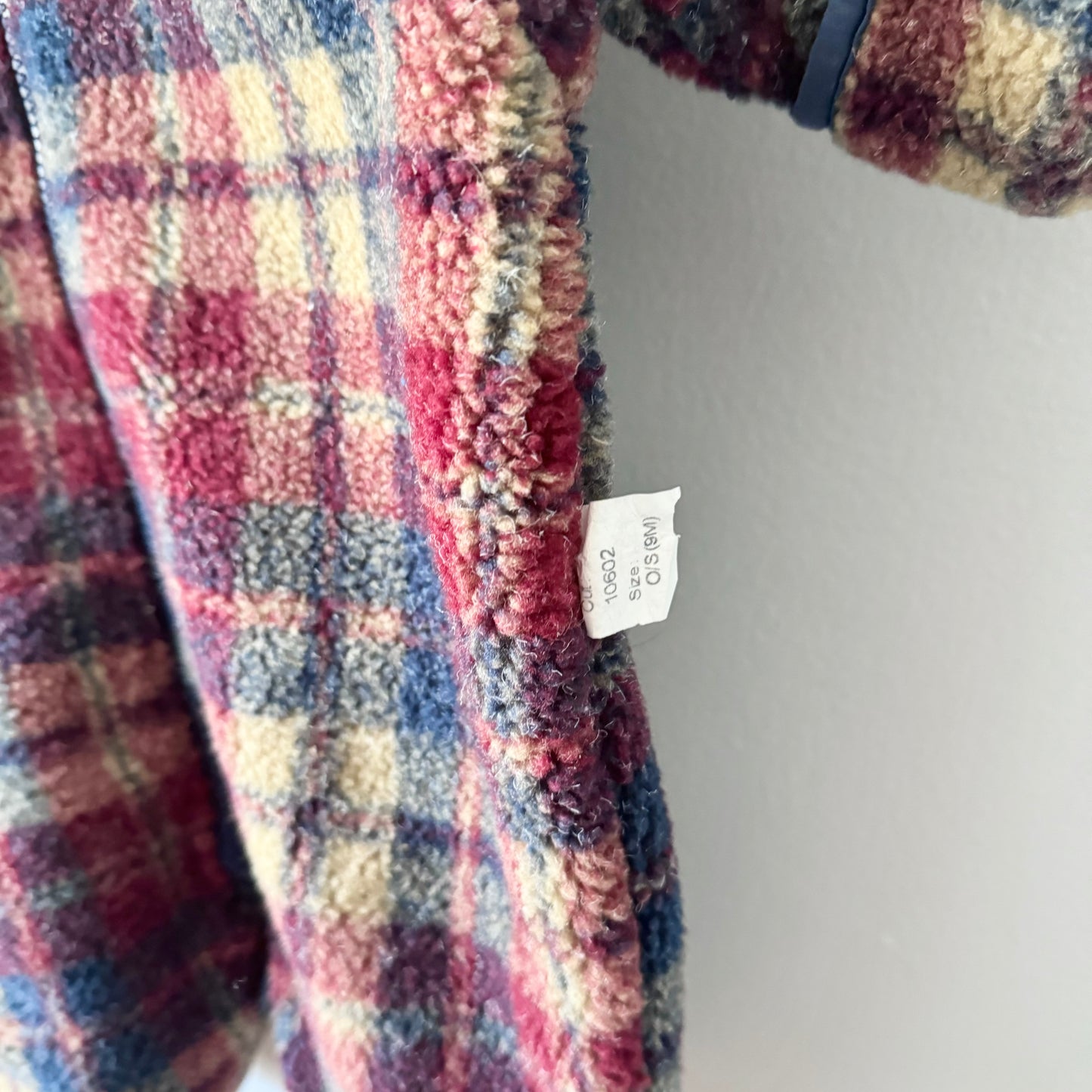 Vintage Oshkosh / Sherpa bunting suit / 9M