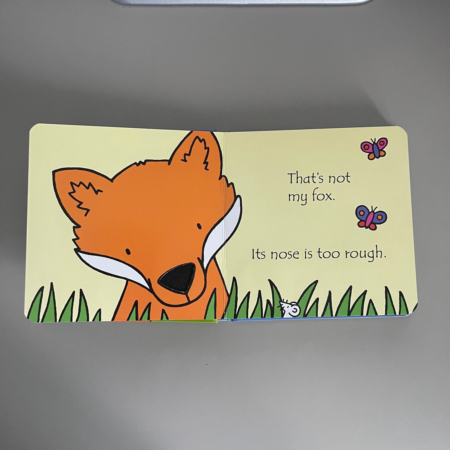 Usborne touchy-feely books - That's not my fox
