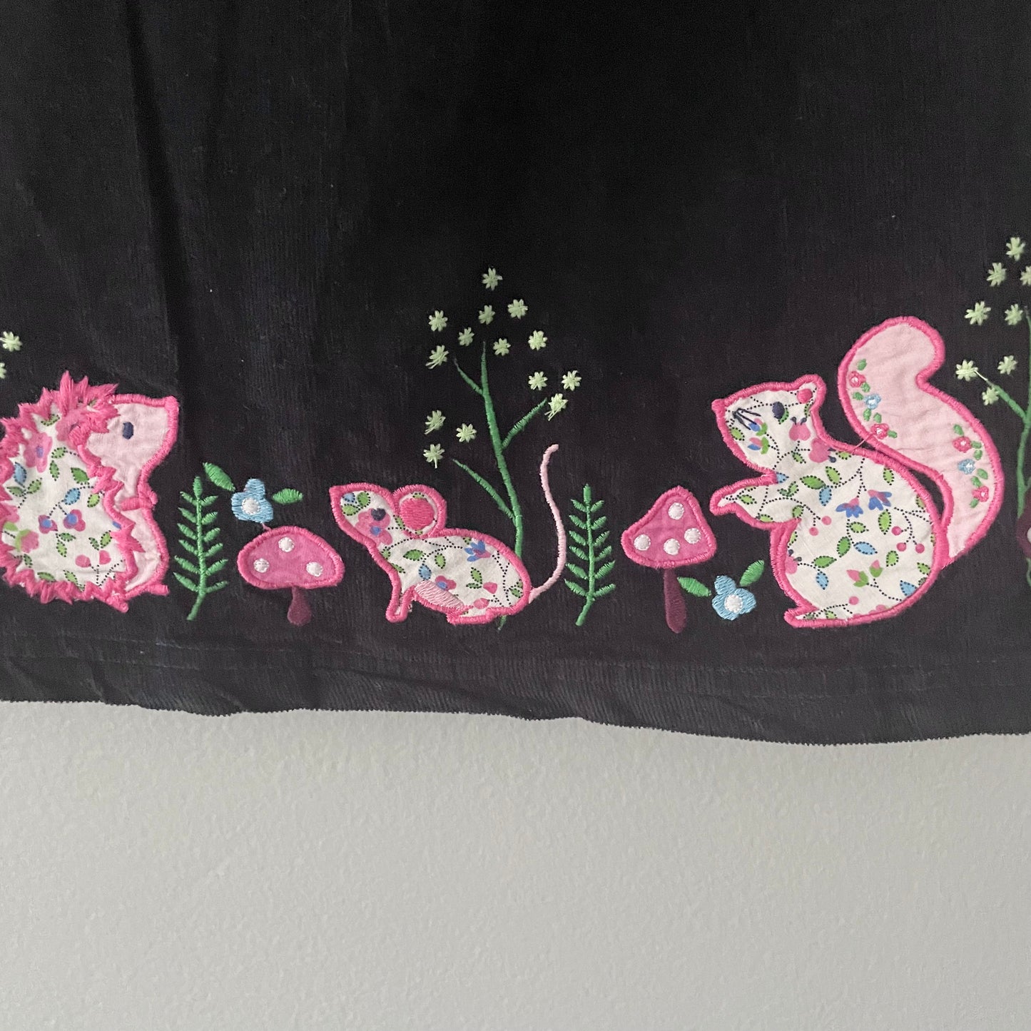 Jojo maman bebe / Black corduroy dress / 12-18M