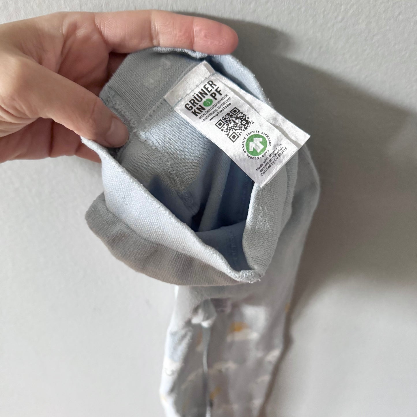 Gruner Knopf / Light blue x cloud tights / 98-104(3Y)