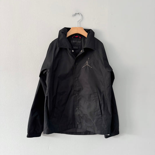 Air Jordan / Black windbreaker / 9-10Y