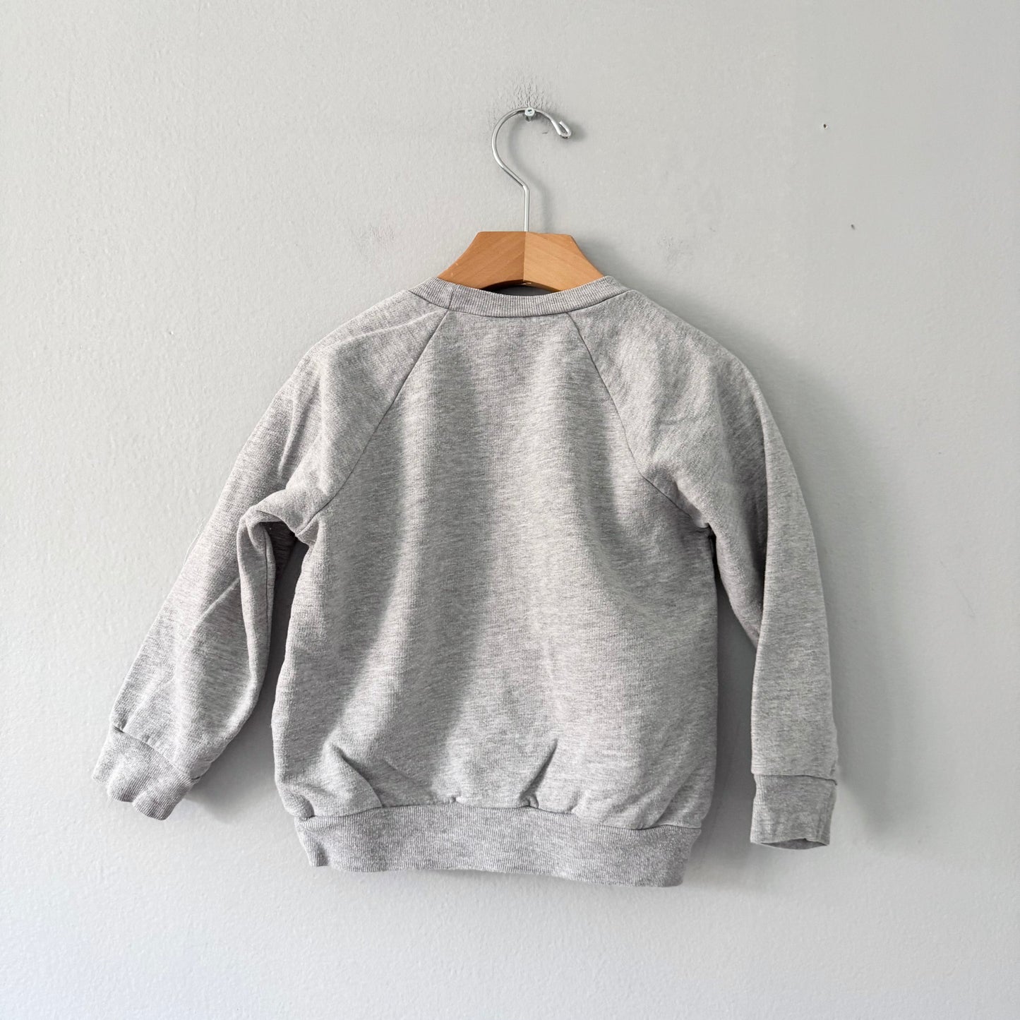 American Apparel / Light grey sweatshirt / 4Y