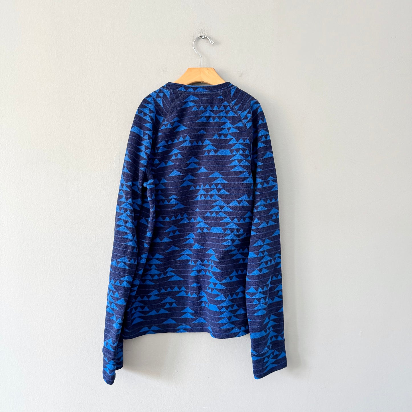 LL Bean / Pull en molleton bleu marine / 14-16 ans