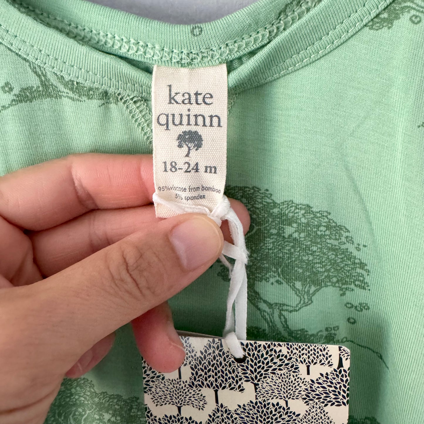 Kate Quinn / Bamboo tank x shorts set / 18-24M - New with tag