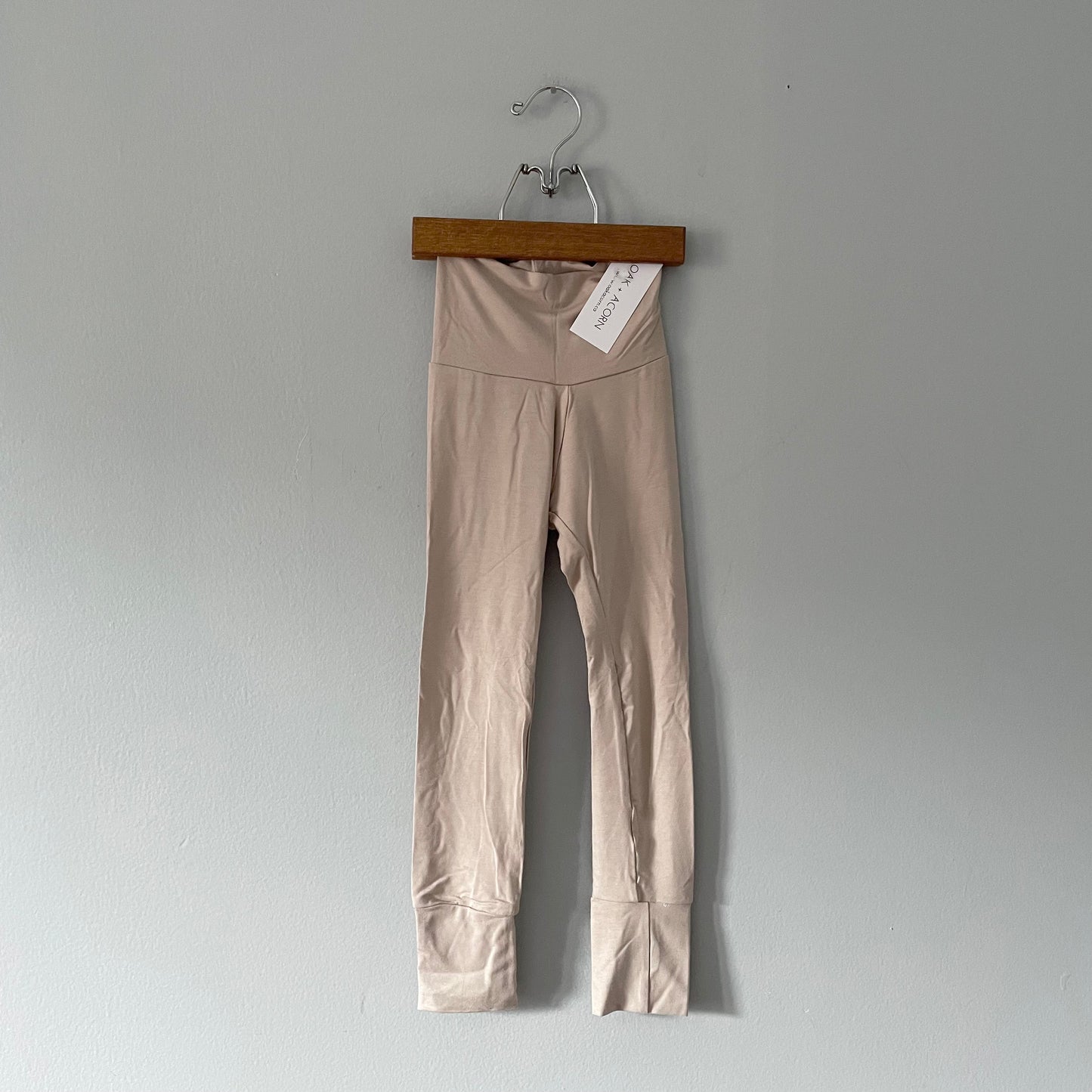 Oak + Acorn / Organic Leggings | Sandstone / 9-24M - New with tag