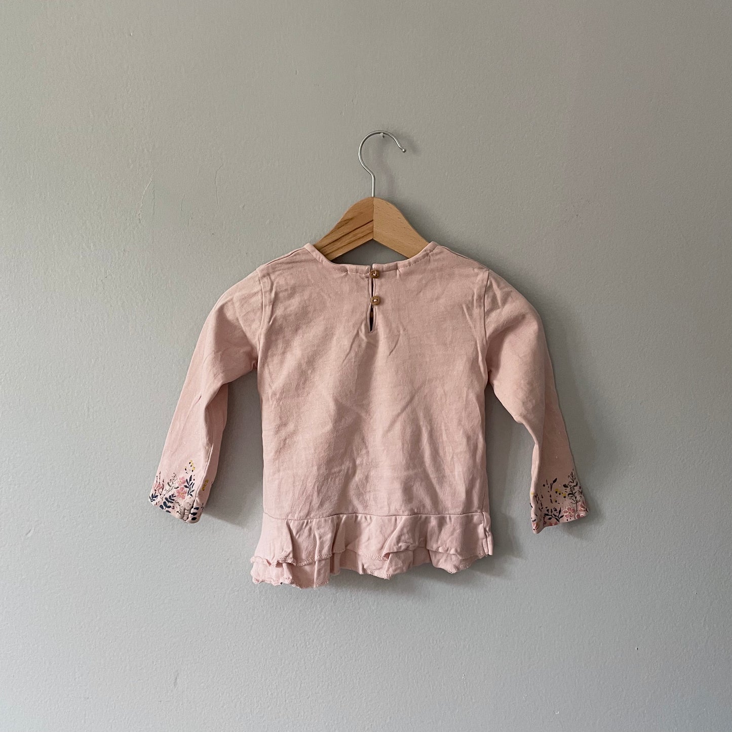 Zara / Long sleeve t-shirt / 9-12M