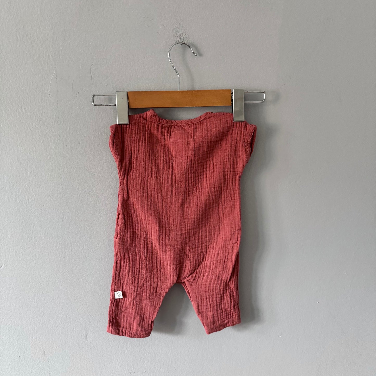 Carter's / Grenouillère en mousseline marron roux / Naissance
