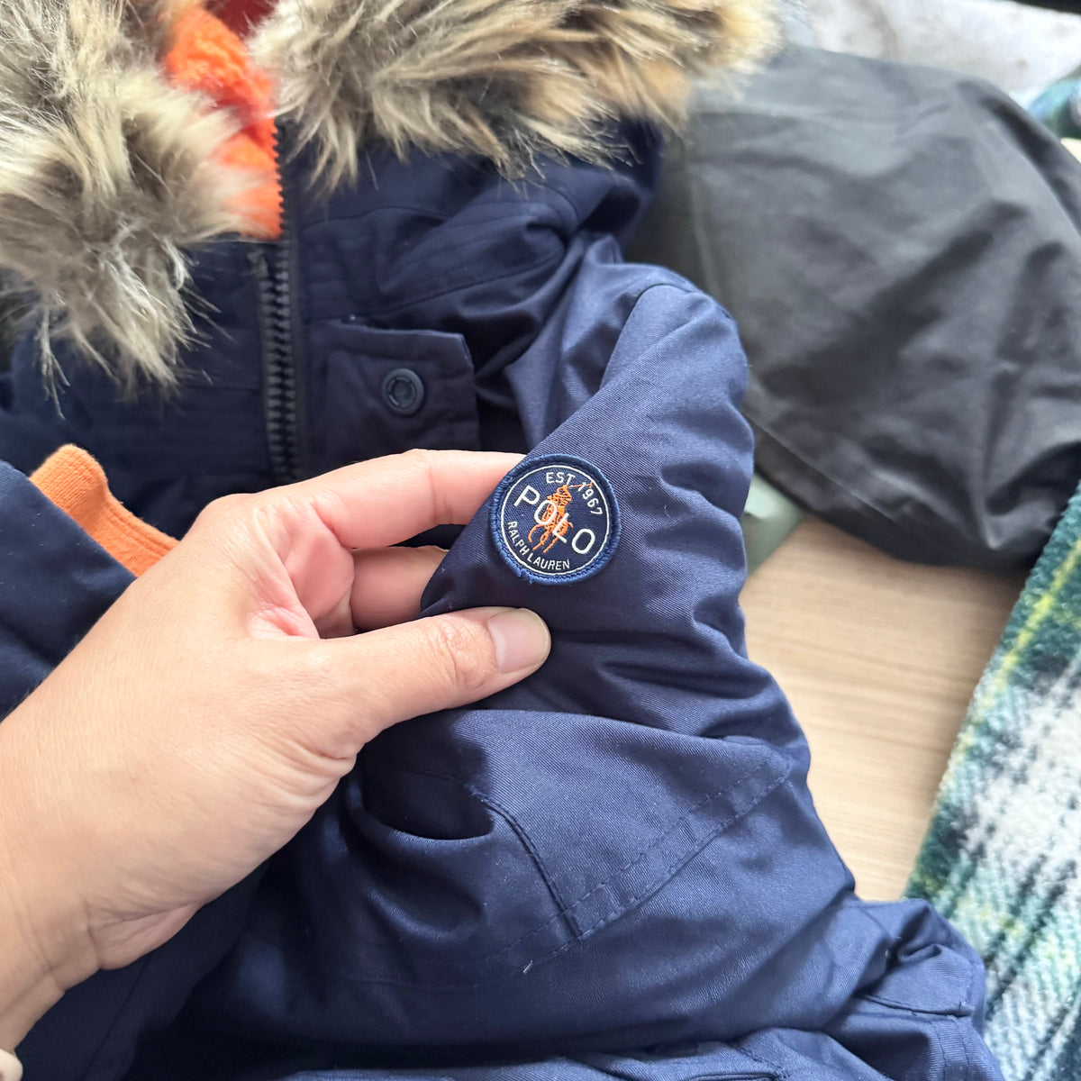 Polo Ralph Lauren / Navy winter jacket / 6Y