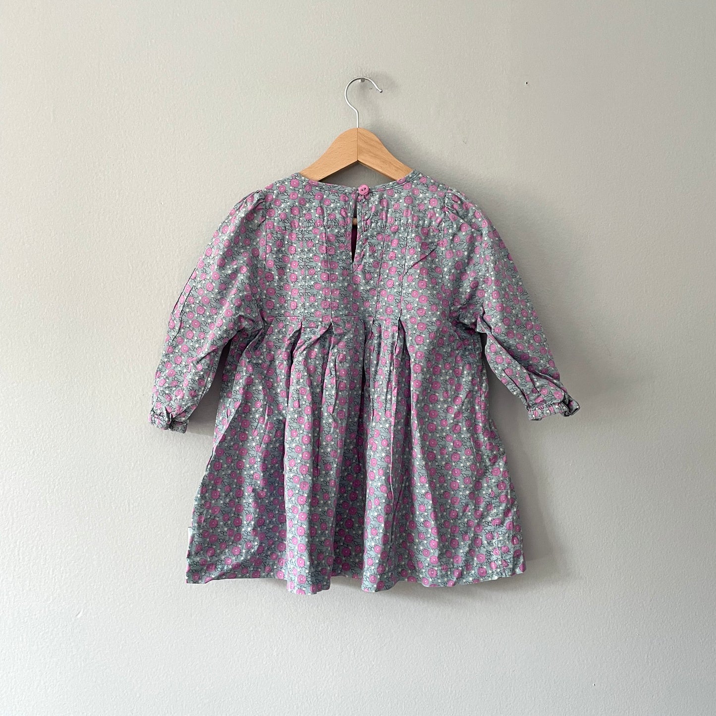Mini A Ture / Long sleeve cotton dress / 18M