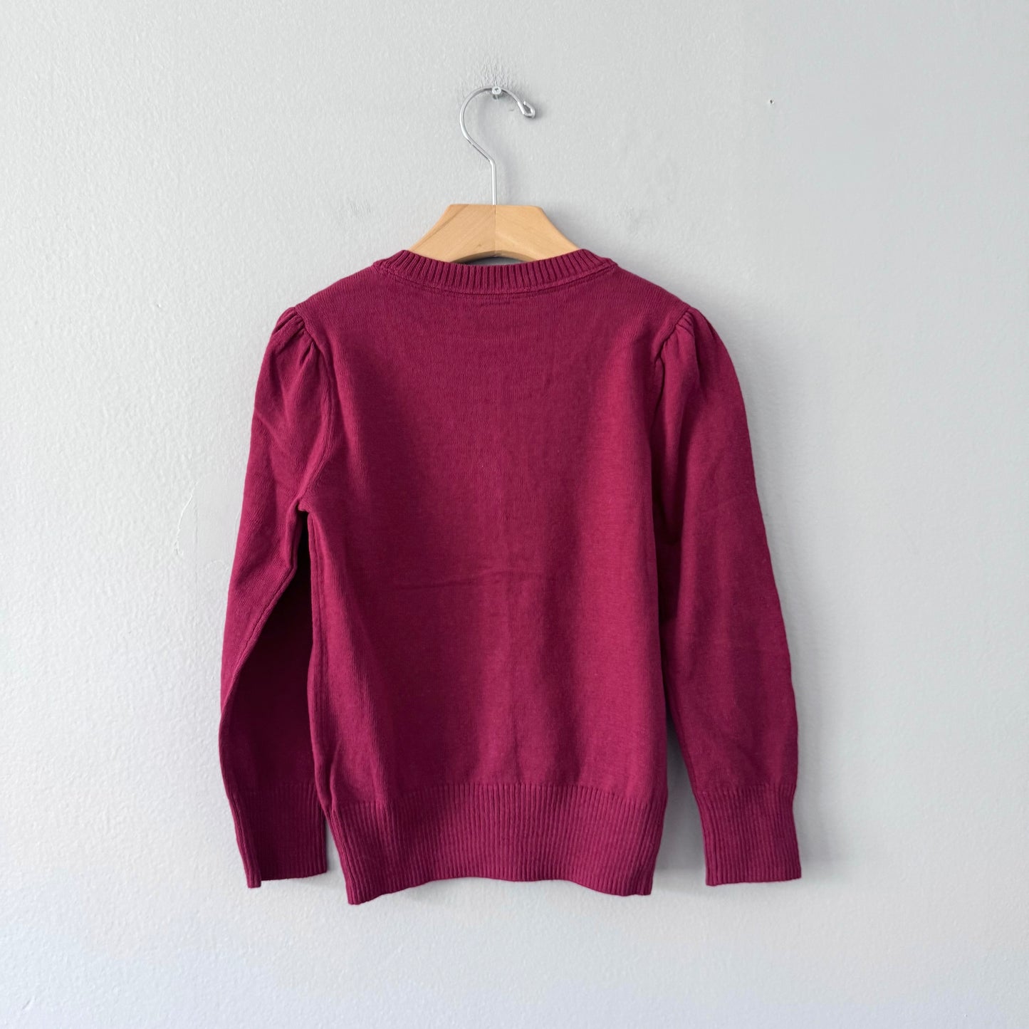 Old Navy / Burgundy 100% cotton cardi / 5T - New with tag