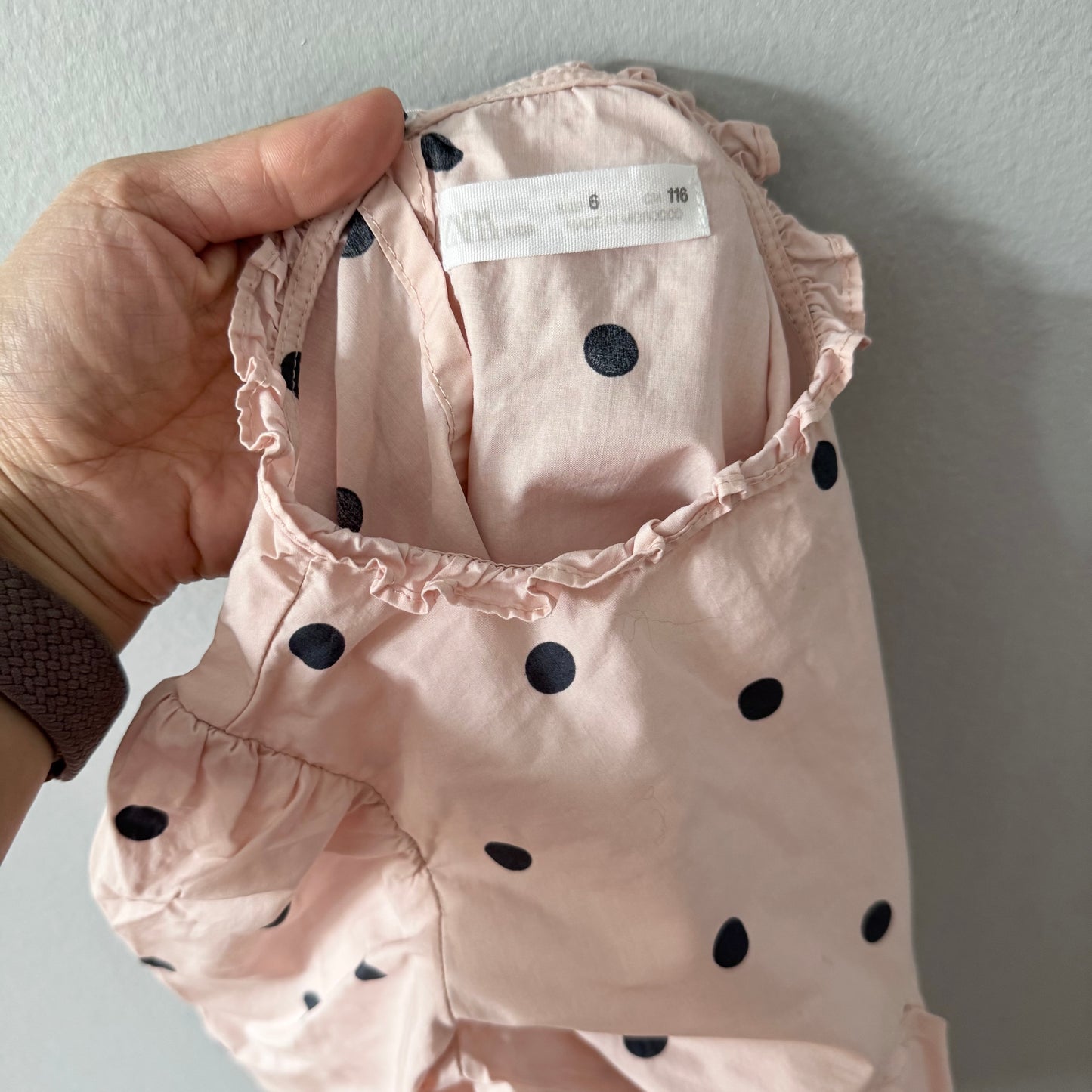 Zara / Light pink blouse / 6Y