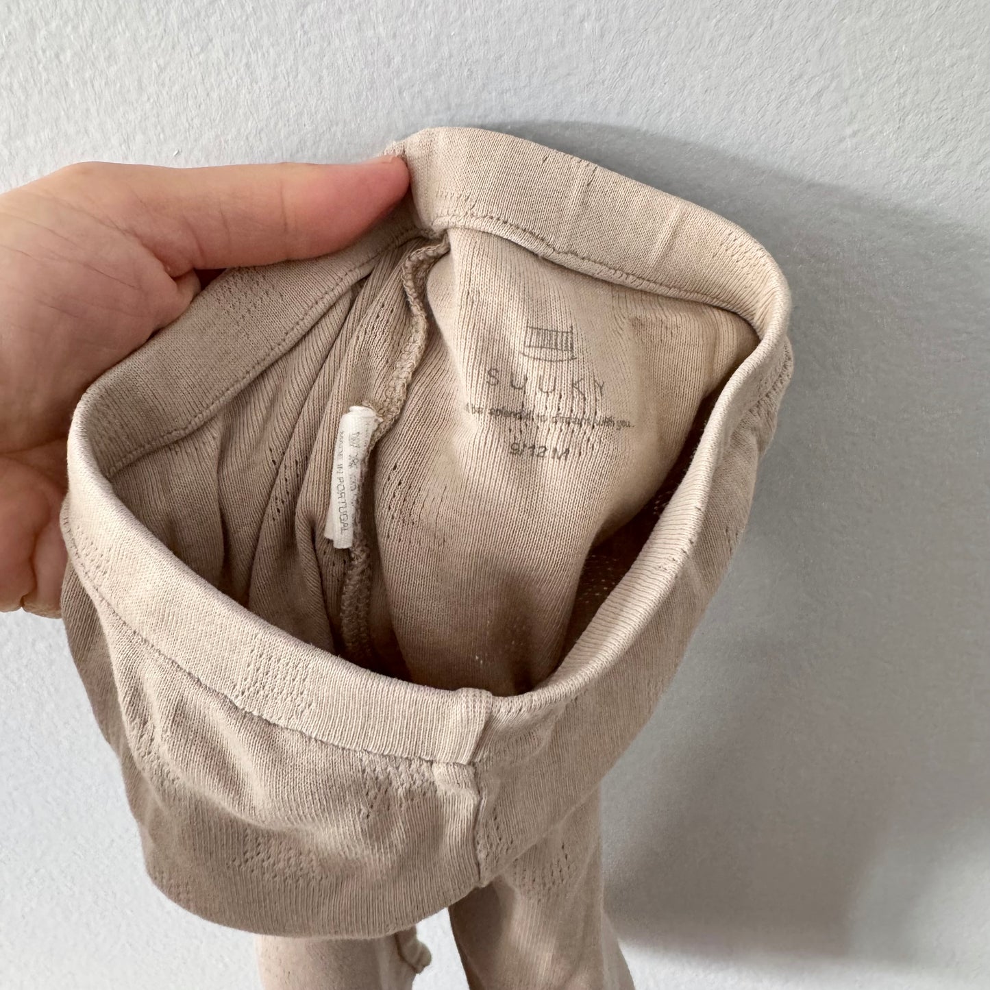 Suuky / Beige leggings / 9-12M
