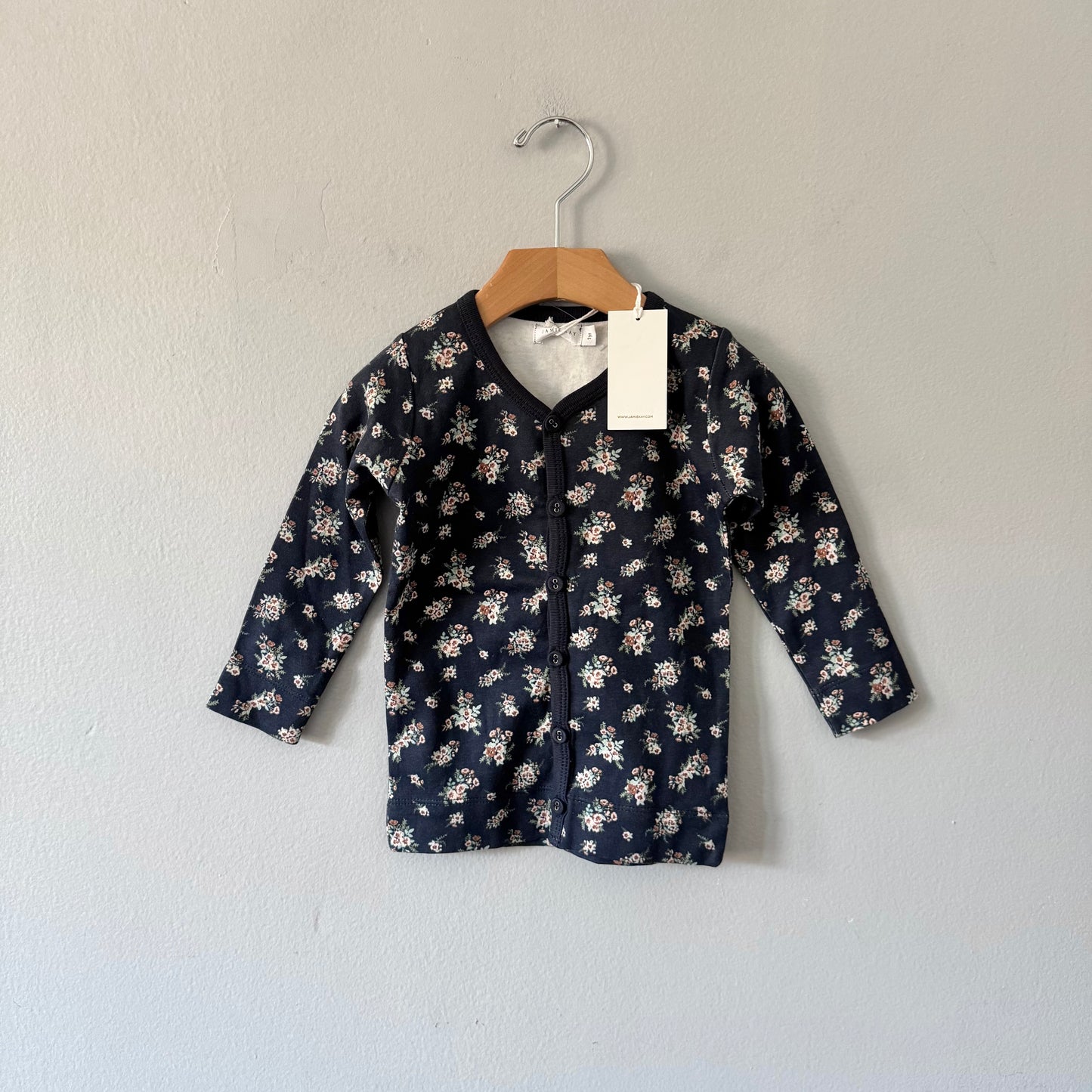 Jamie Kay / Navy floral cardi / 1Y - New with tag