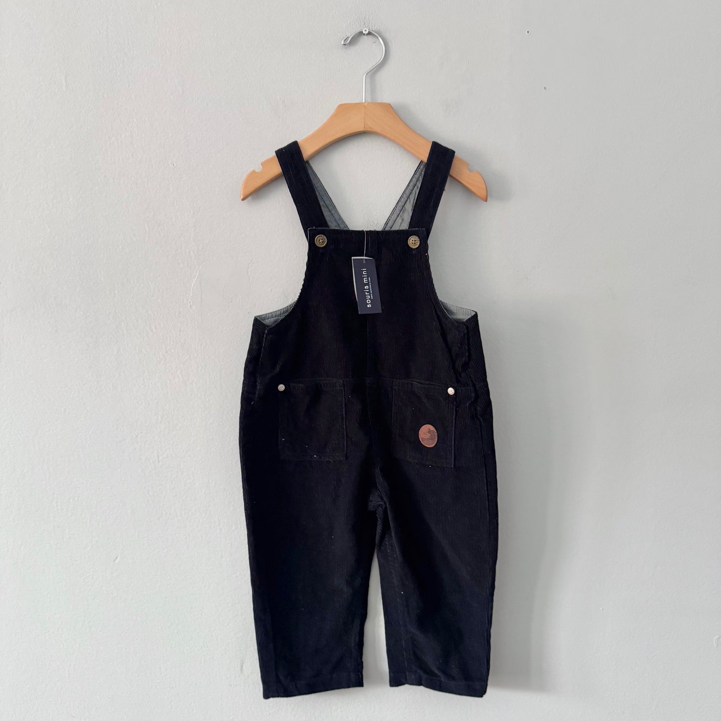 Souris mini / Corduroy overalls / 12-18M - New with tag
