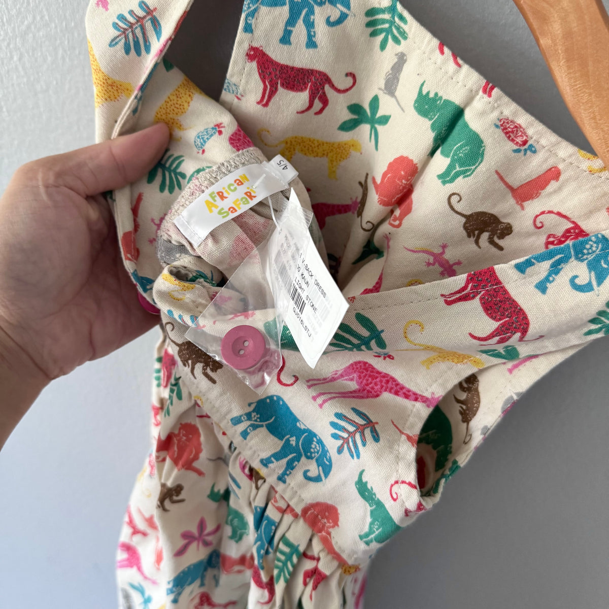 African Safari / Tank dress / 4-5Y - New with tag