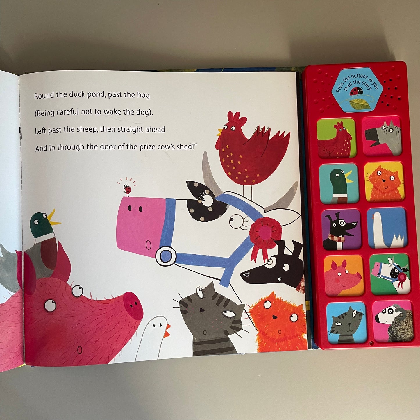 What the Ladybird Heard Sound Book / Julia Donaldson & Lydia Monks