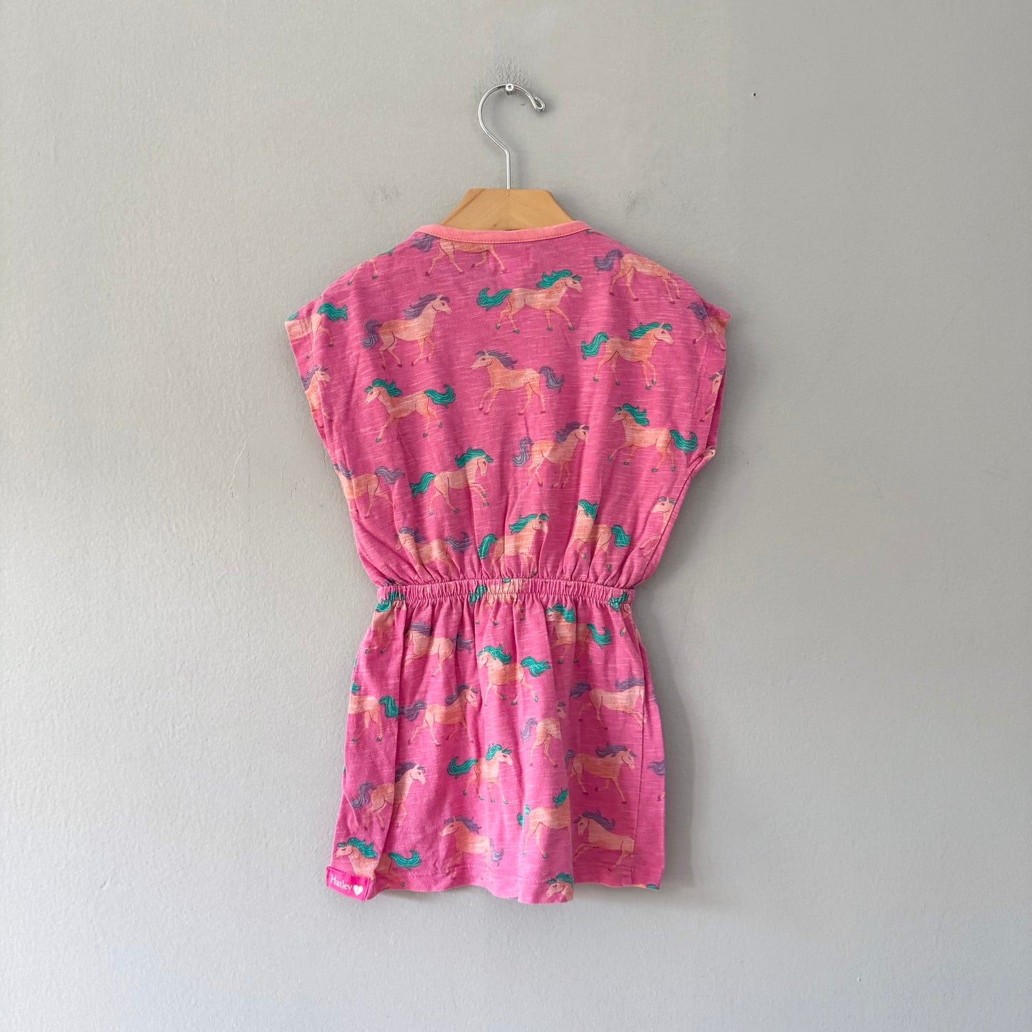 Hatley / Pink x unicorn dress / 3Y