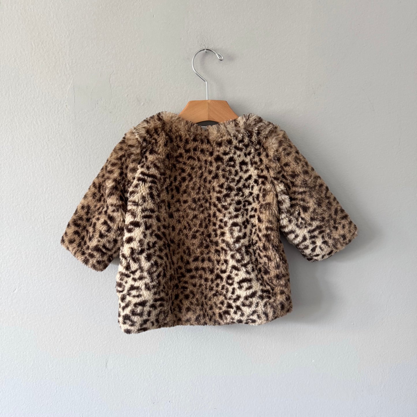 Next / Brown sherpa jacket / 12-18M