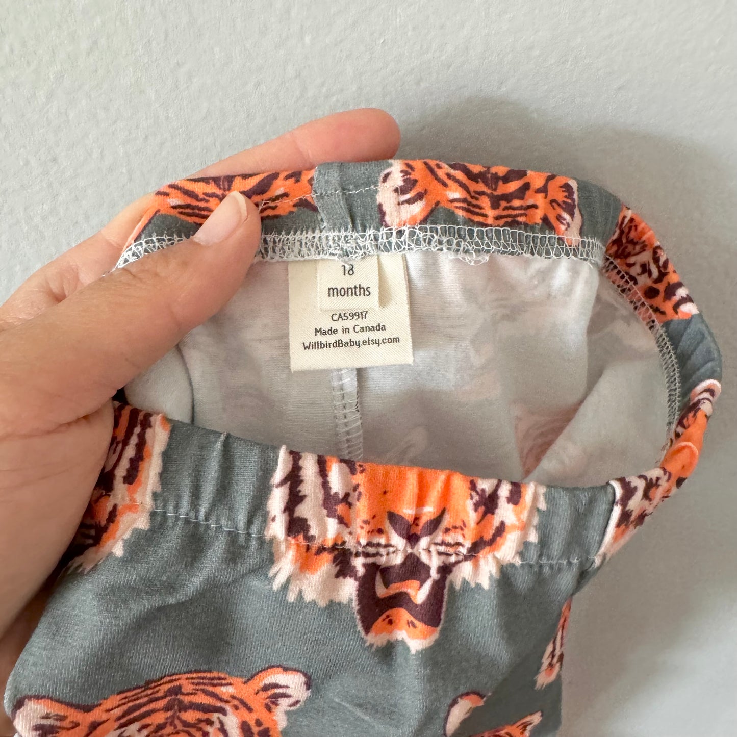 Willbird / Leggings, Timothy the Tiger / 18M