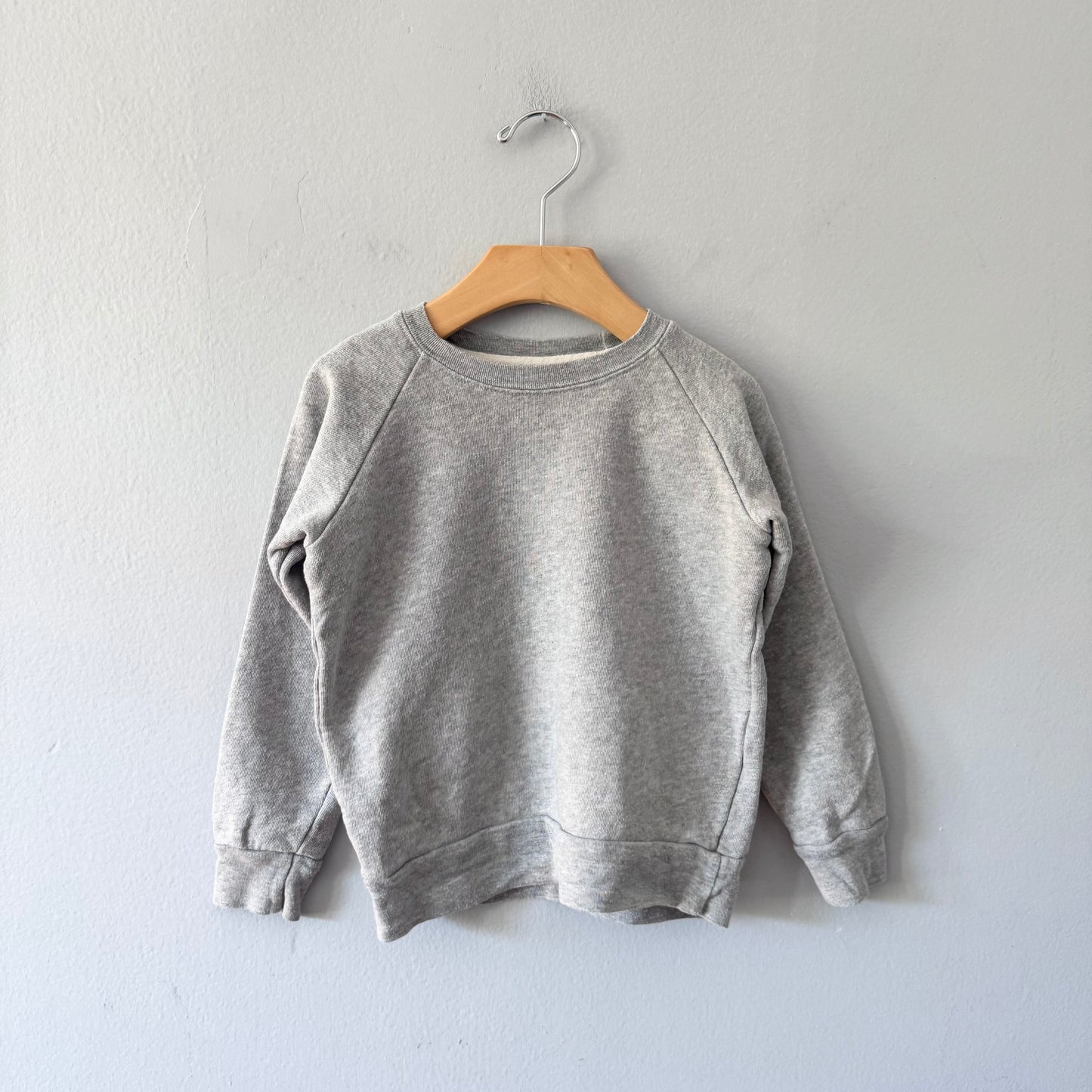 Mini mioche / Light grey sweatshirt / 3-4Y