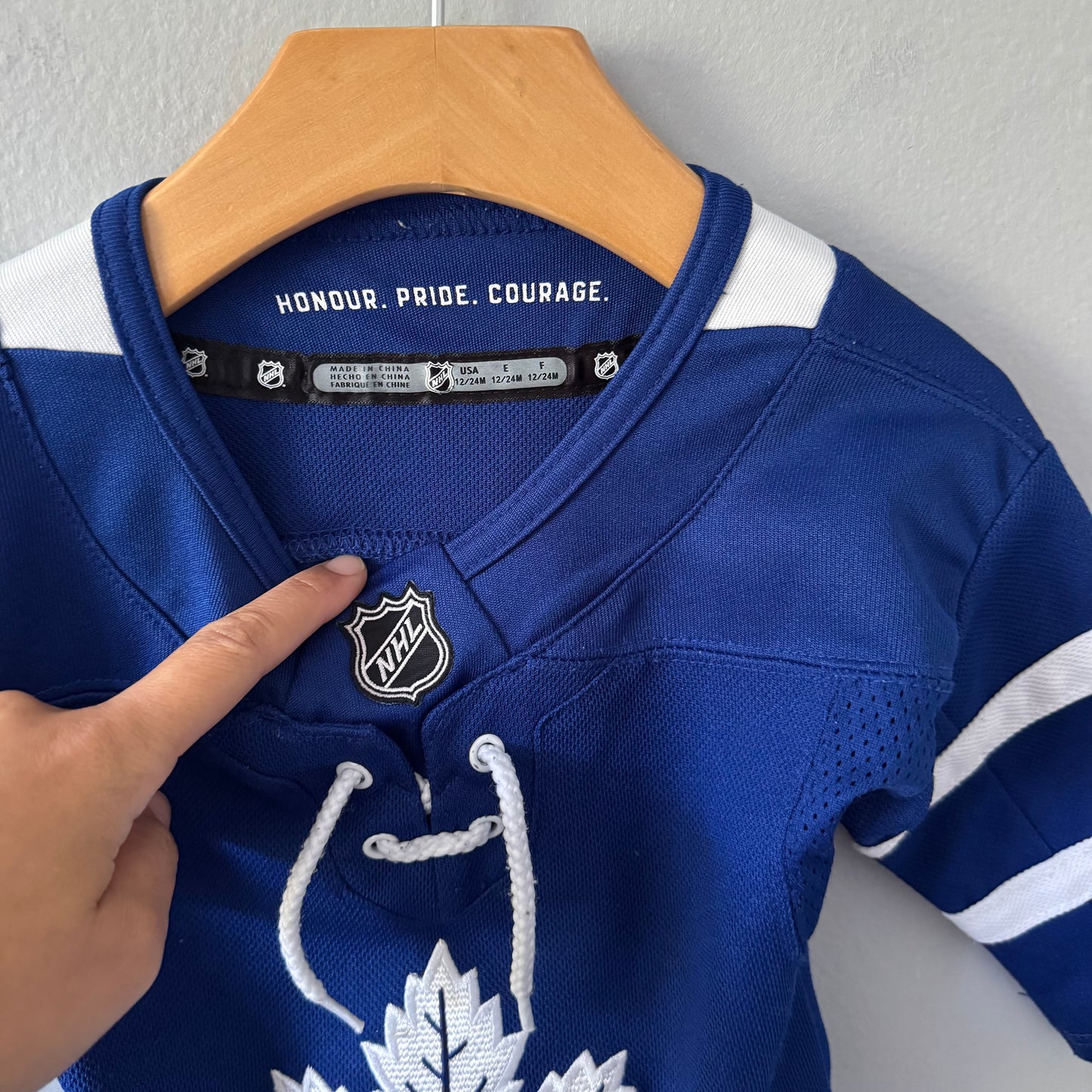 NHL / Toronto Maple Leafs jersey #91 / 12-24M
