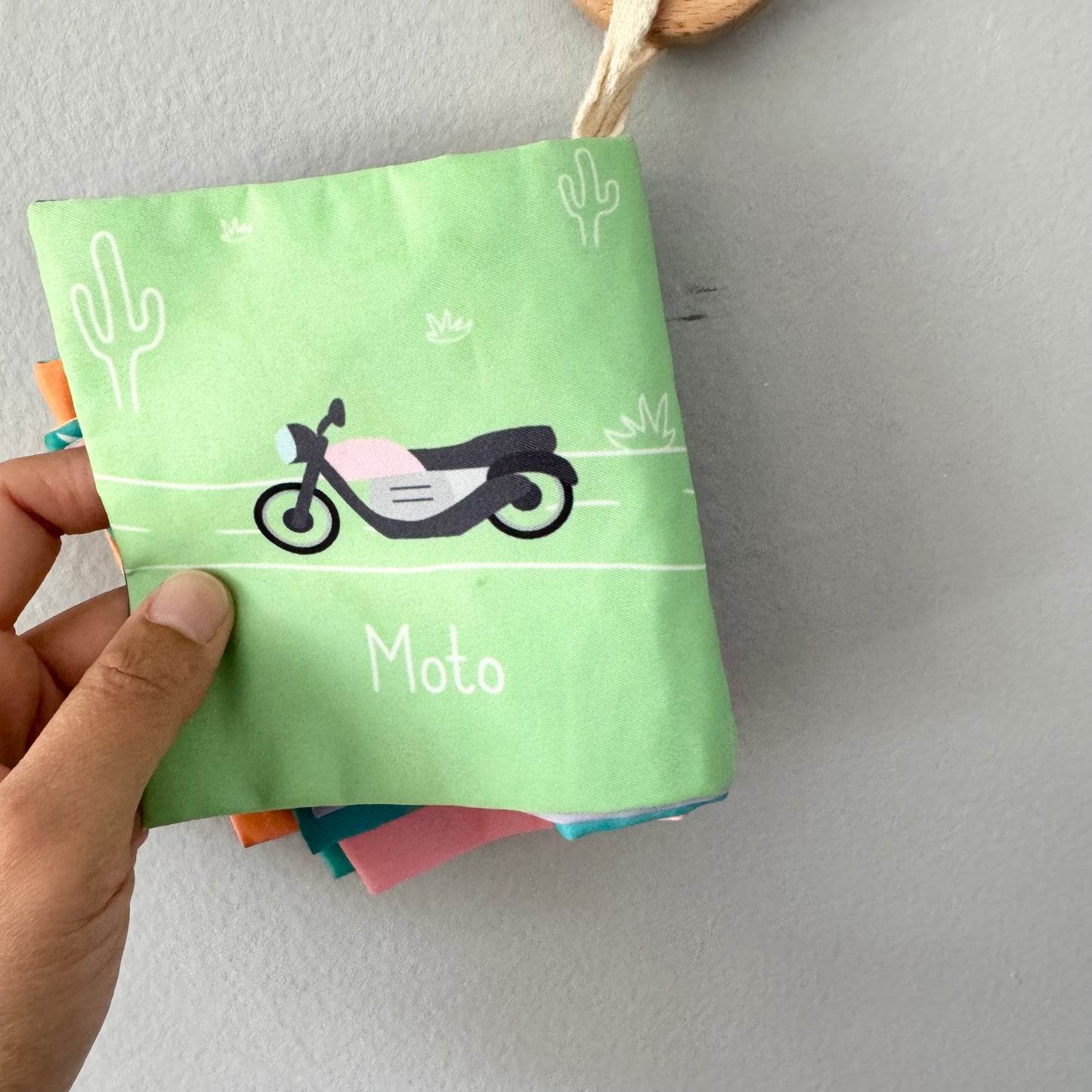 Coco Village / Cloth French book - Vehicles