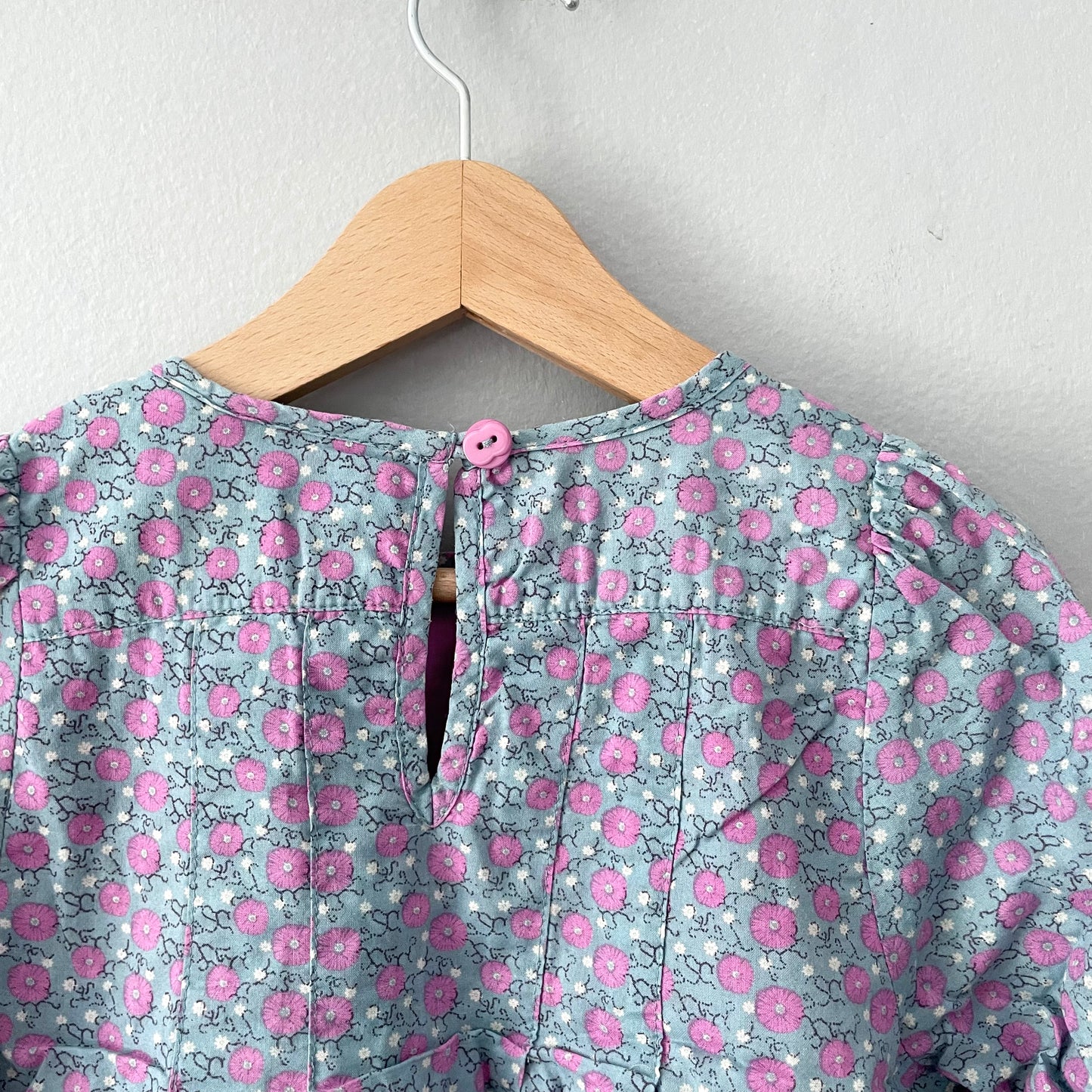Mini A Ture / Long sleeve cotton dress / 18M