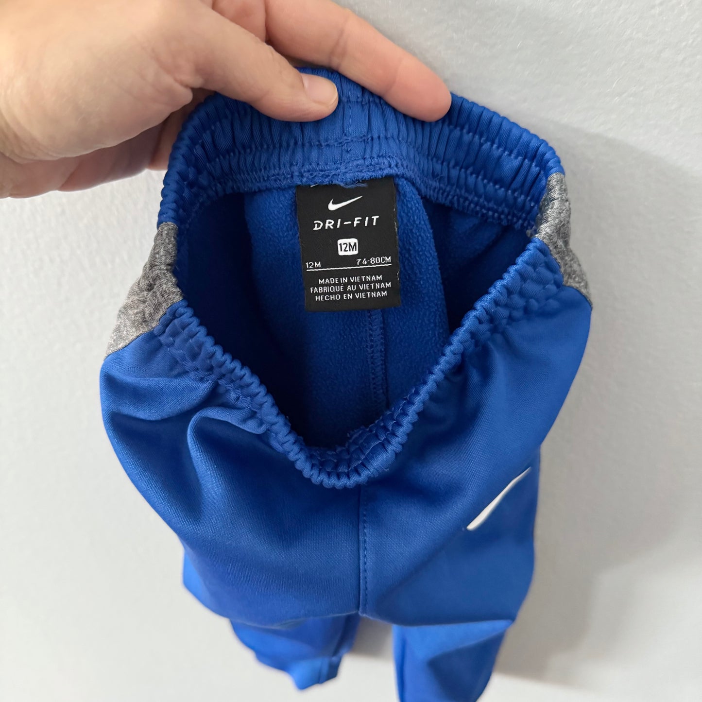 Nike / Fleece lined jersey pants / 12M