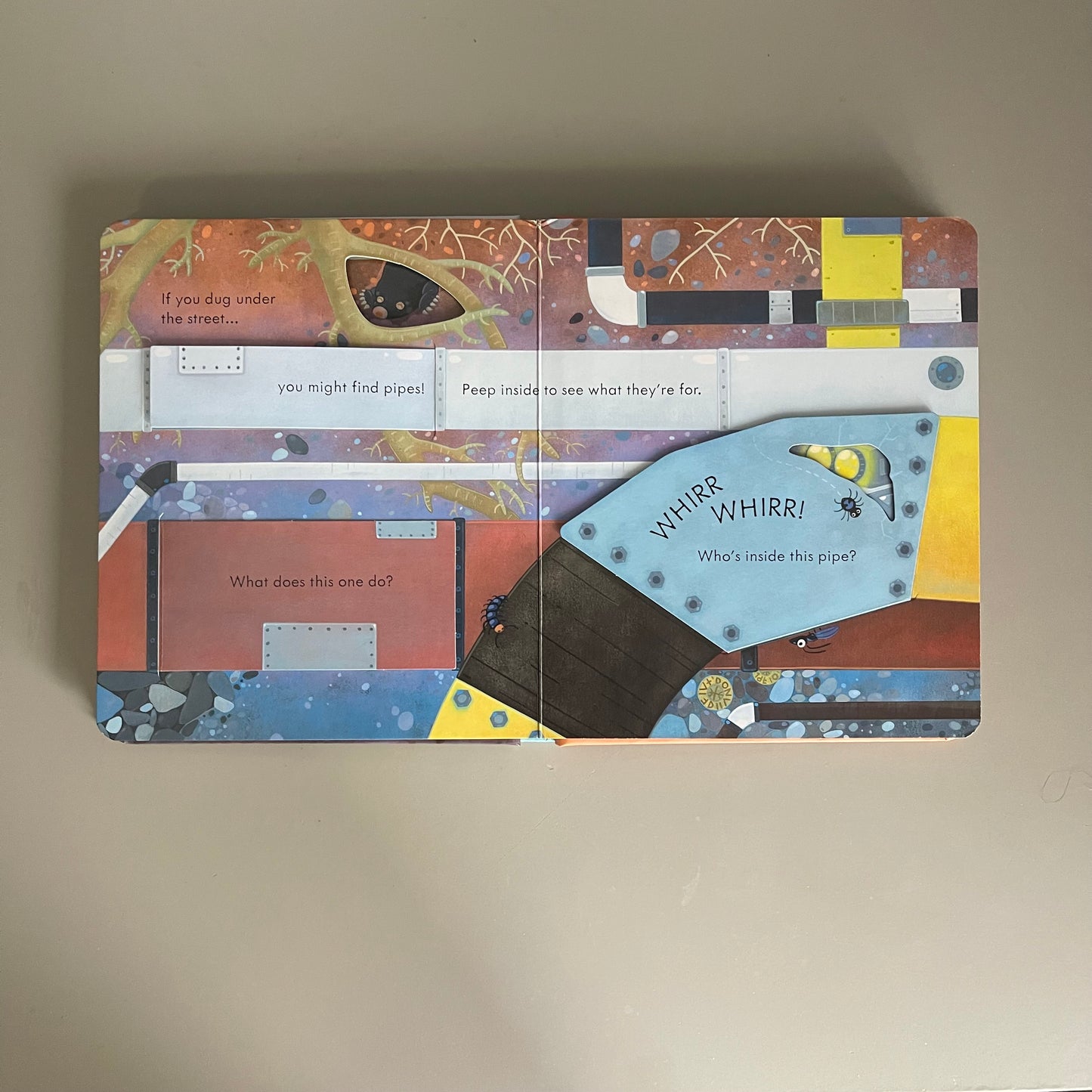 Usborne Peep Inside - Under the Ground