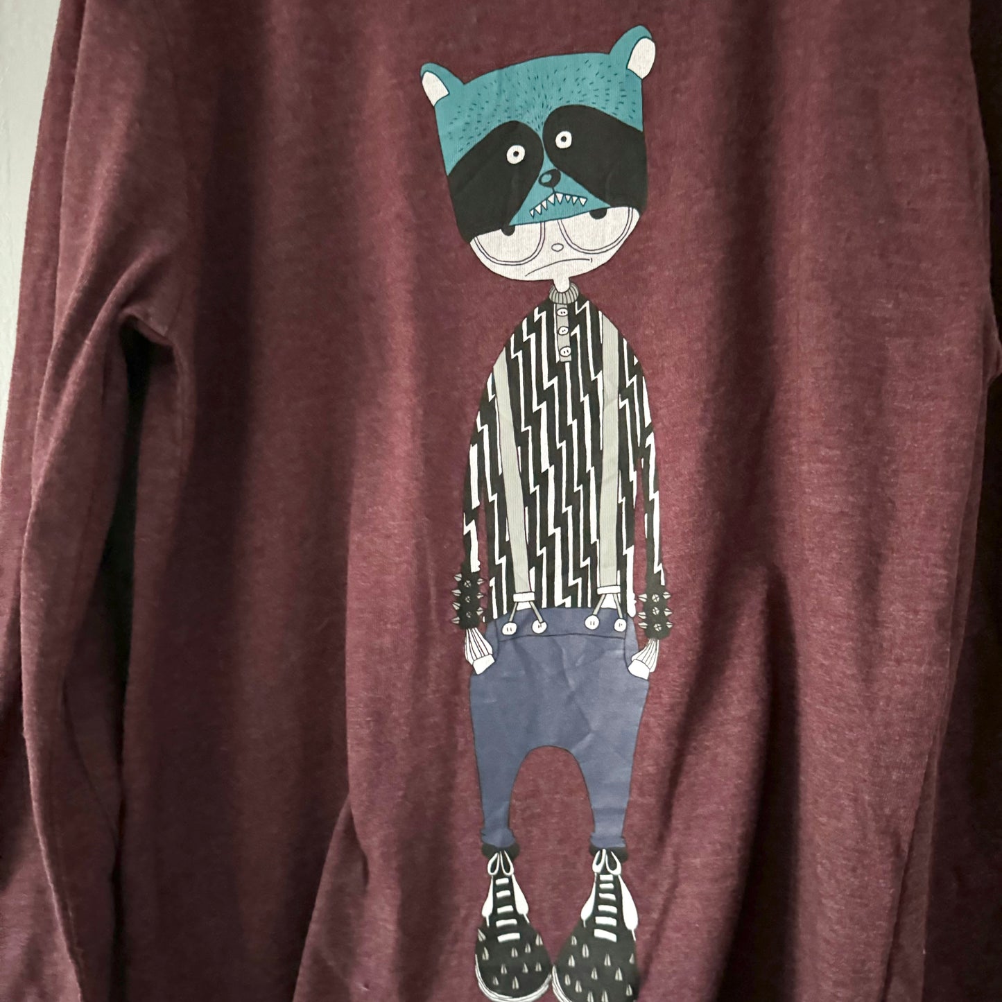 Little Marc Jacobs / Burgundy long sleeve T-shirt / 12Y