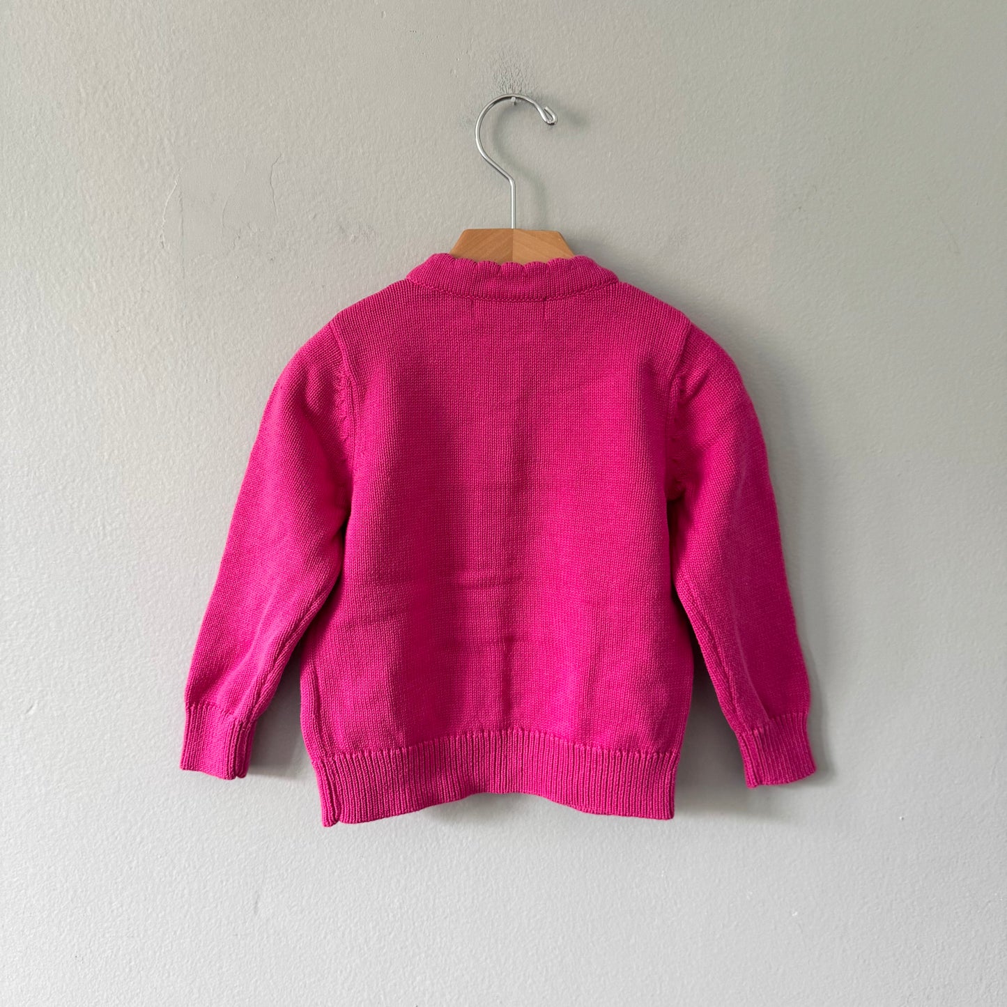 Girlhood / Pink cotton cardigan / 2-3Y