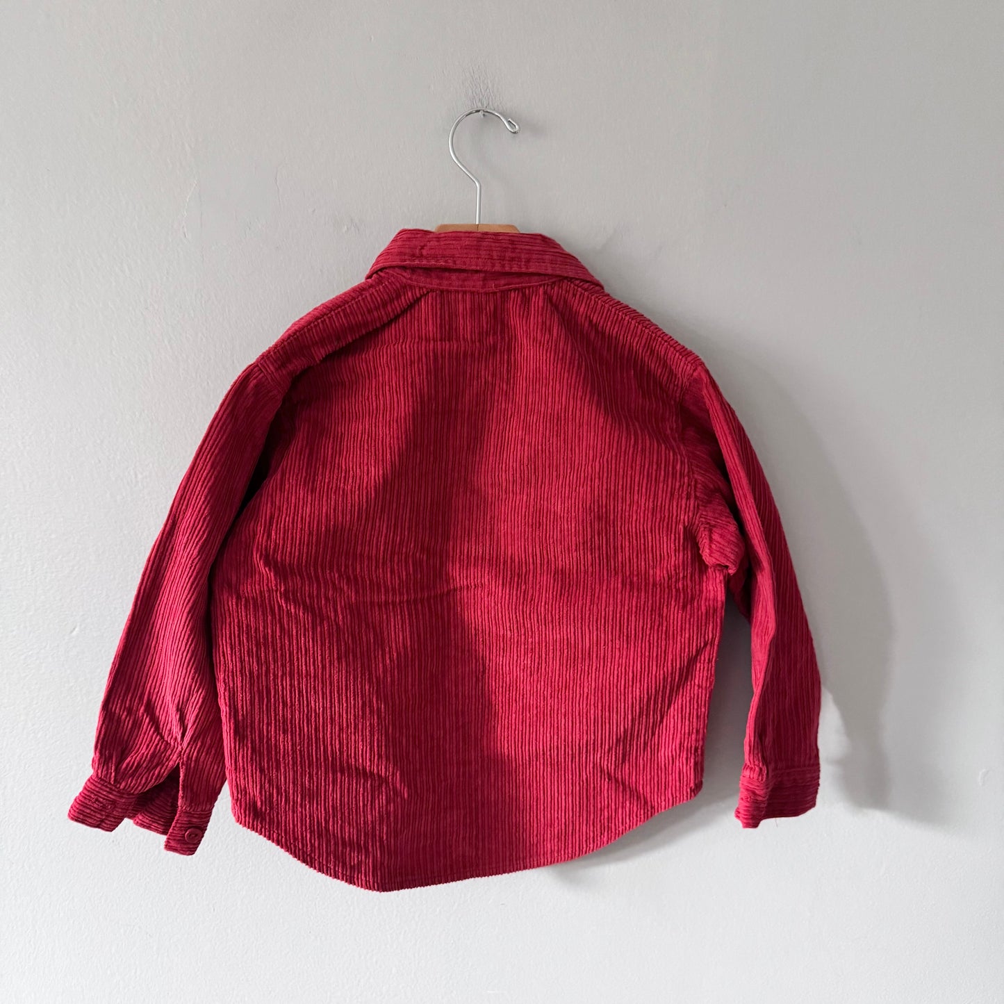 Vintage Palomilo / Red corduroy shirt / 6-7Y