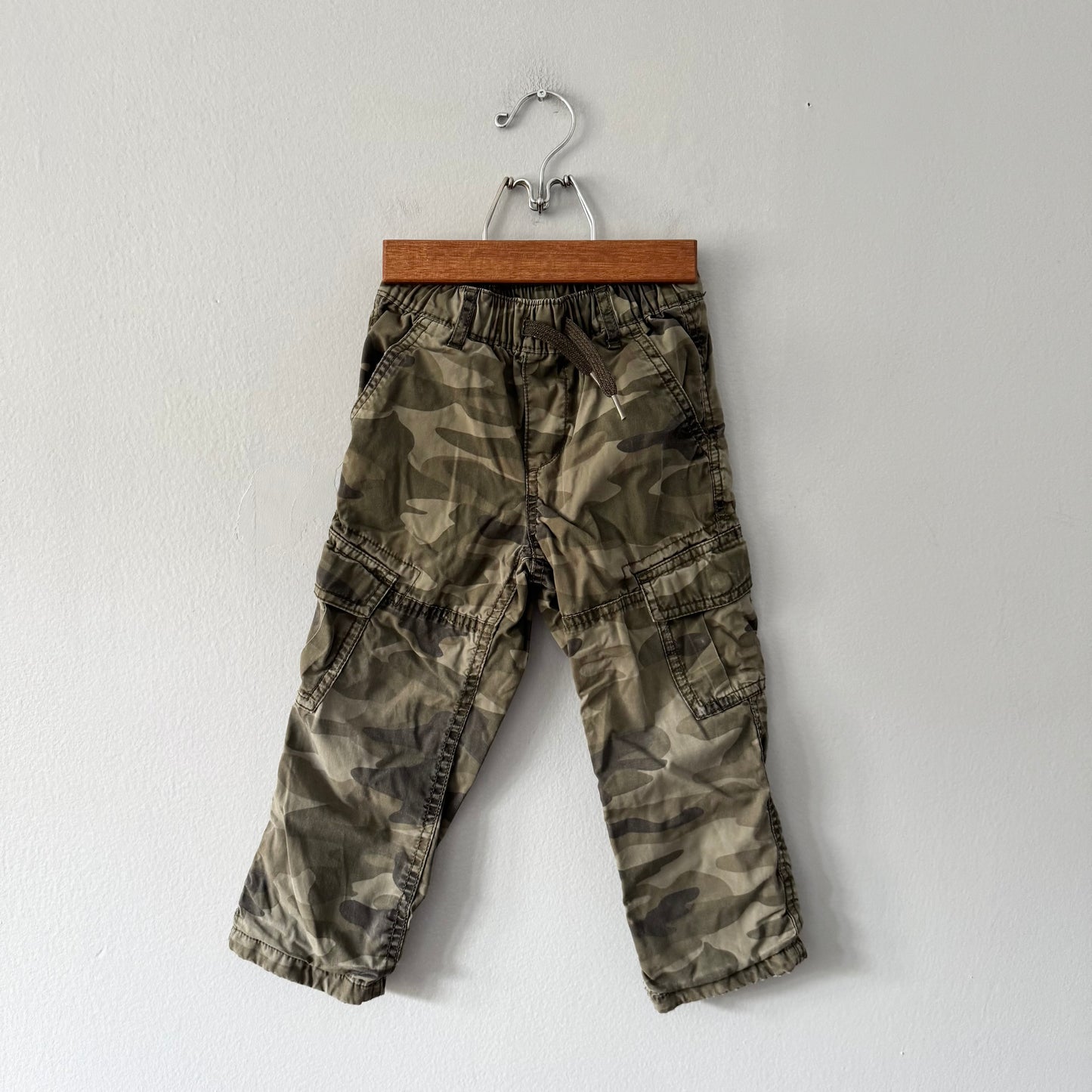 Gap / Cotton lined pants - camo / 3Y