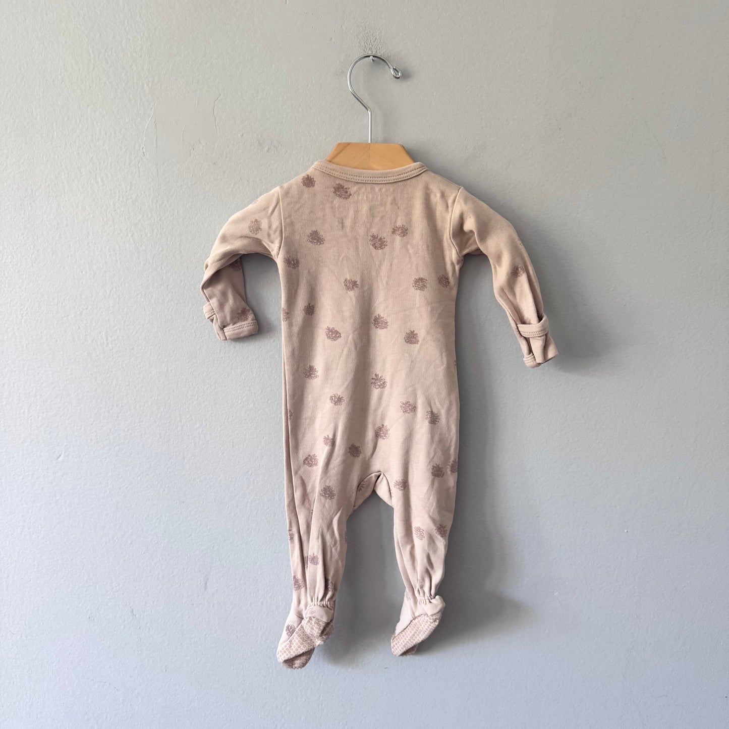 L'oved baby / Beige romper / 0-3M