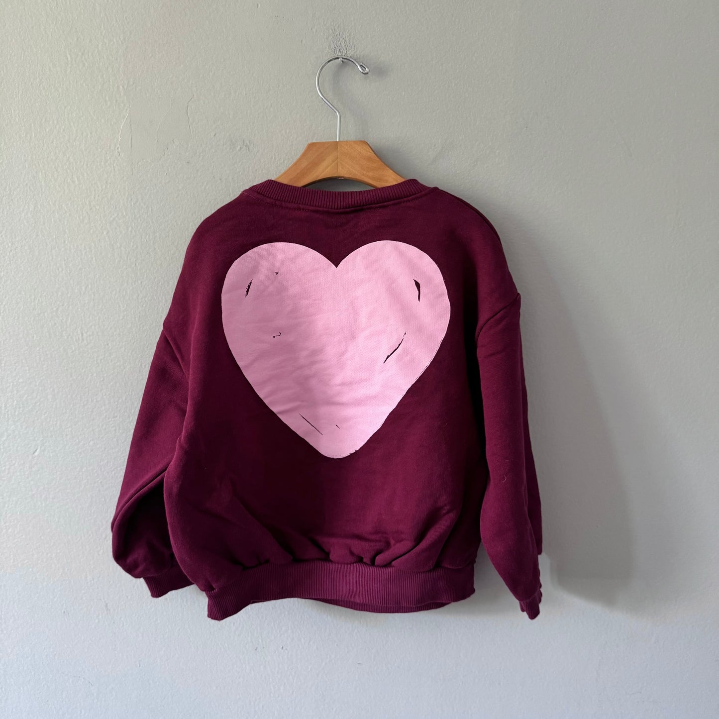 Zara x Disney / I love Stitch sweatshirt / 6Y