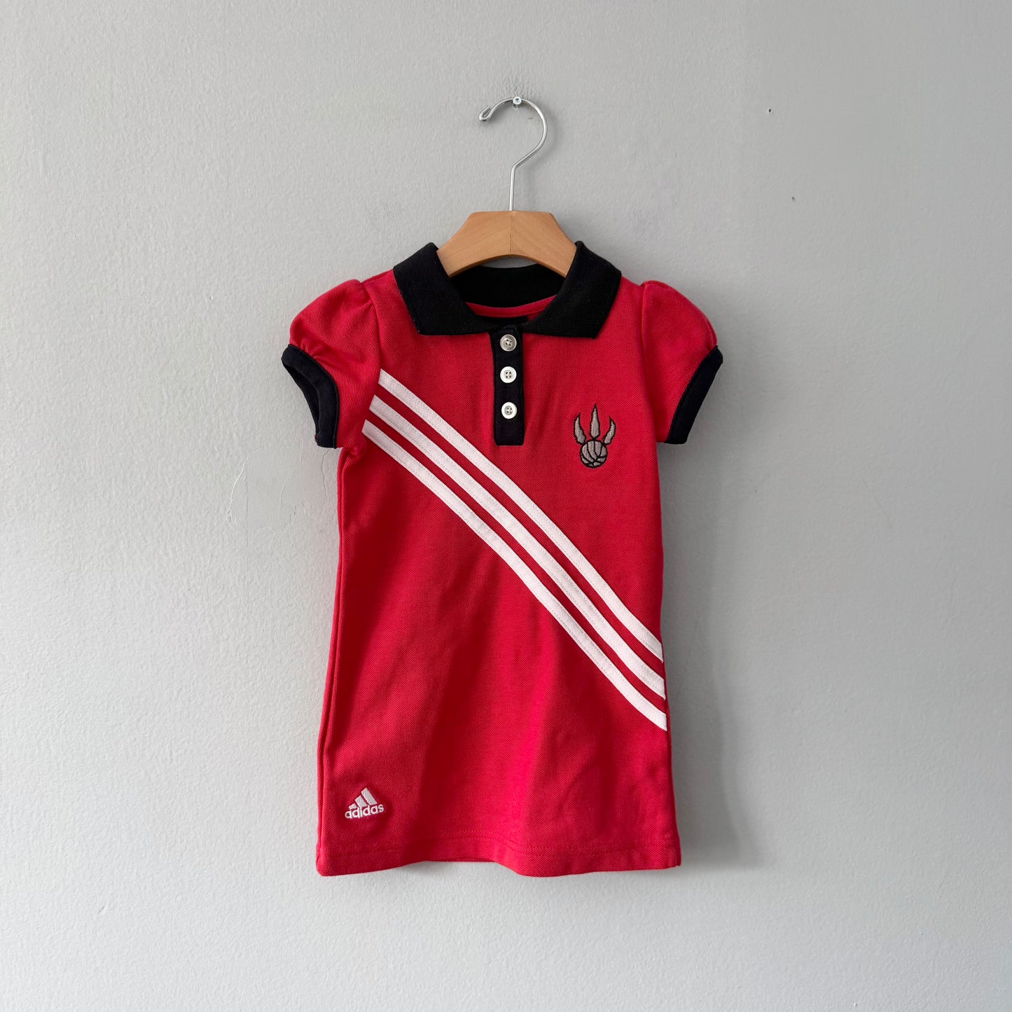 NBA x Adidas / Toronto Raptors polo dress / 2T