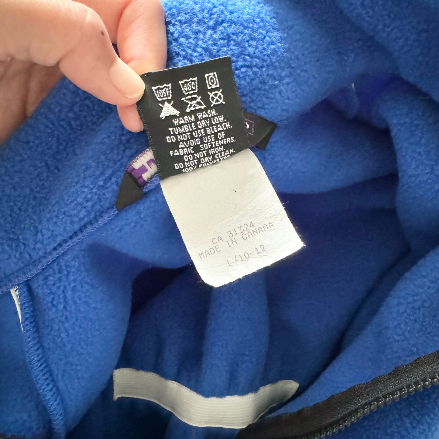 Vintage / Europe Bound / Fleece jacket / 10-12Y