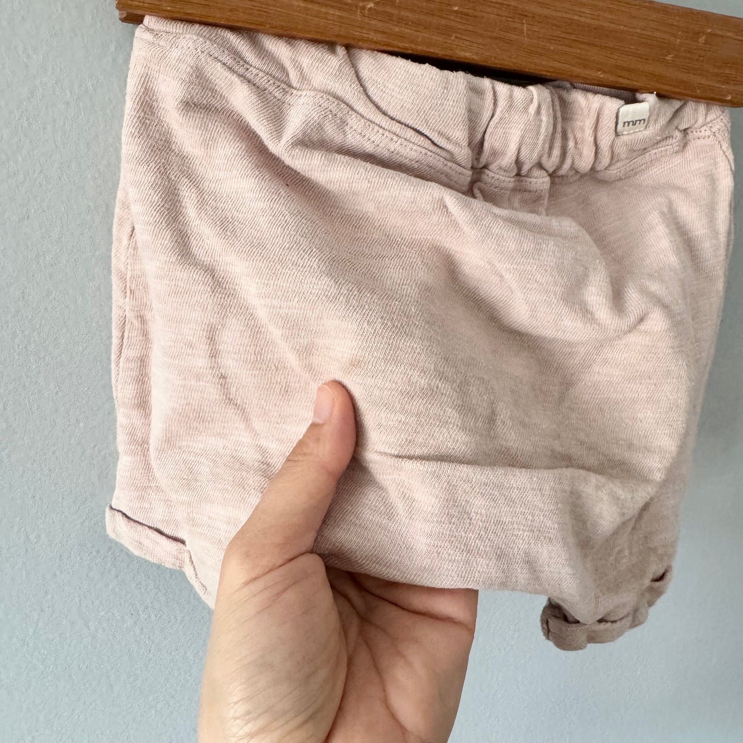 Mini Mioche / Light pink shorts / 12-18M
