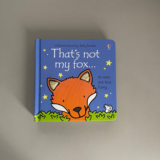 Usborne touchy-feely books - That's not my fox