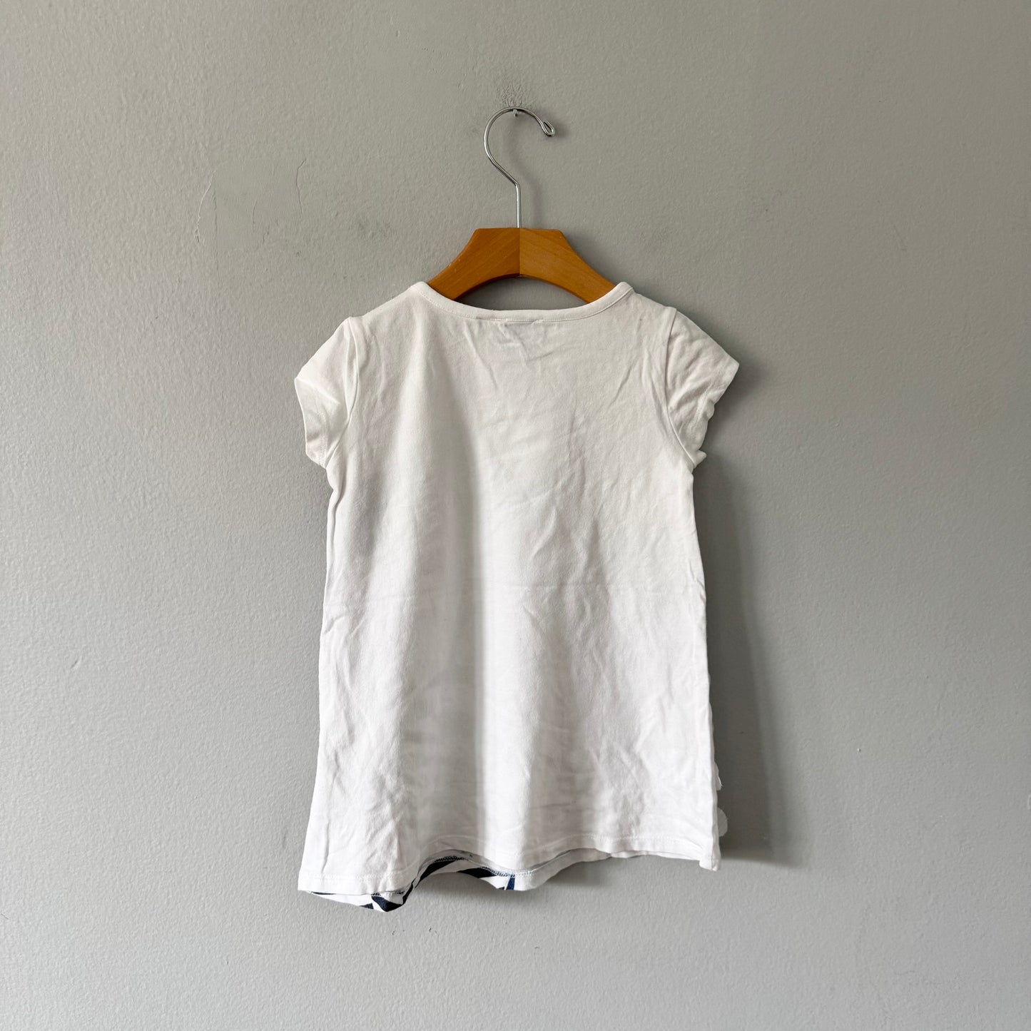 My Chicco / White short sleeve dress / 2Y