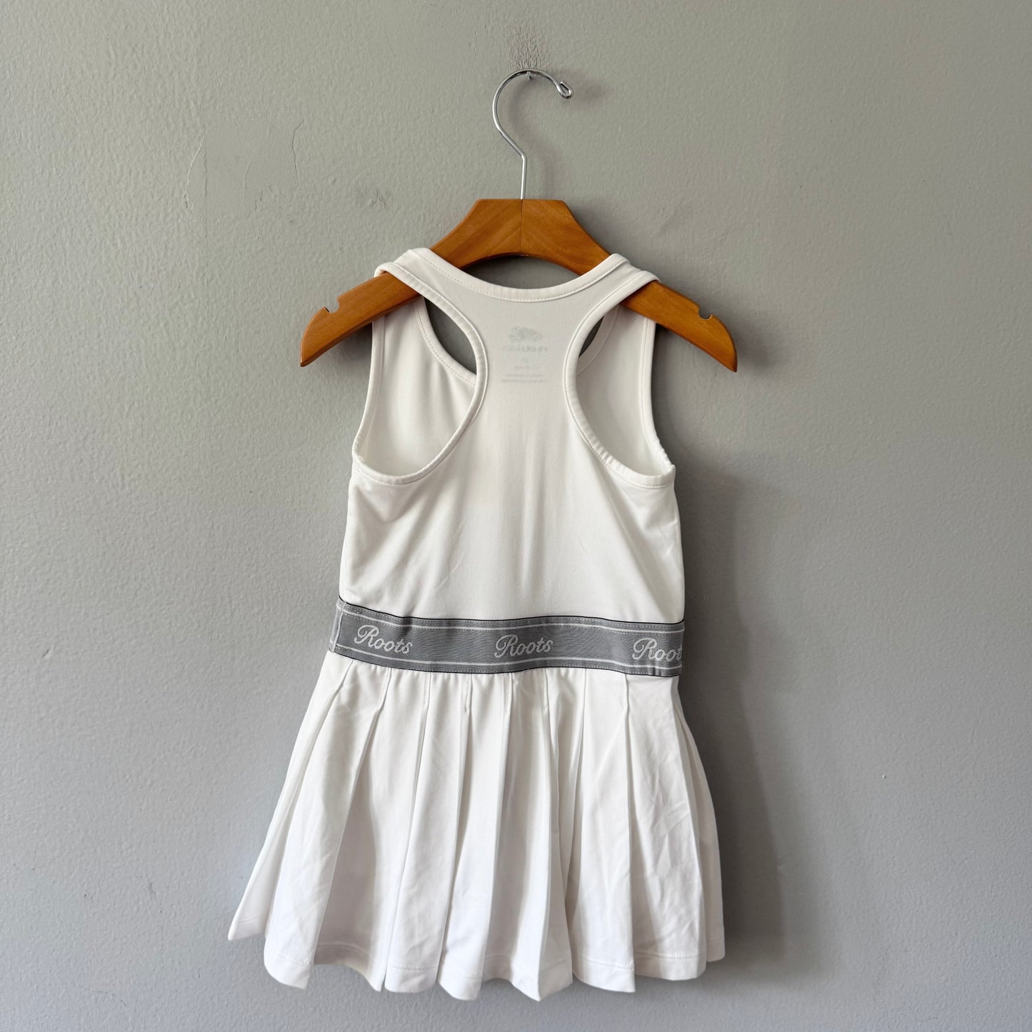 Roots / White tank dress/skort / 3T