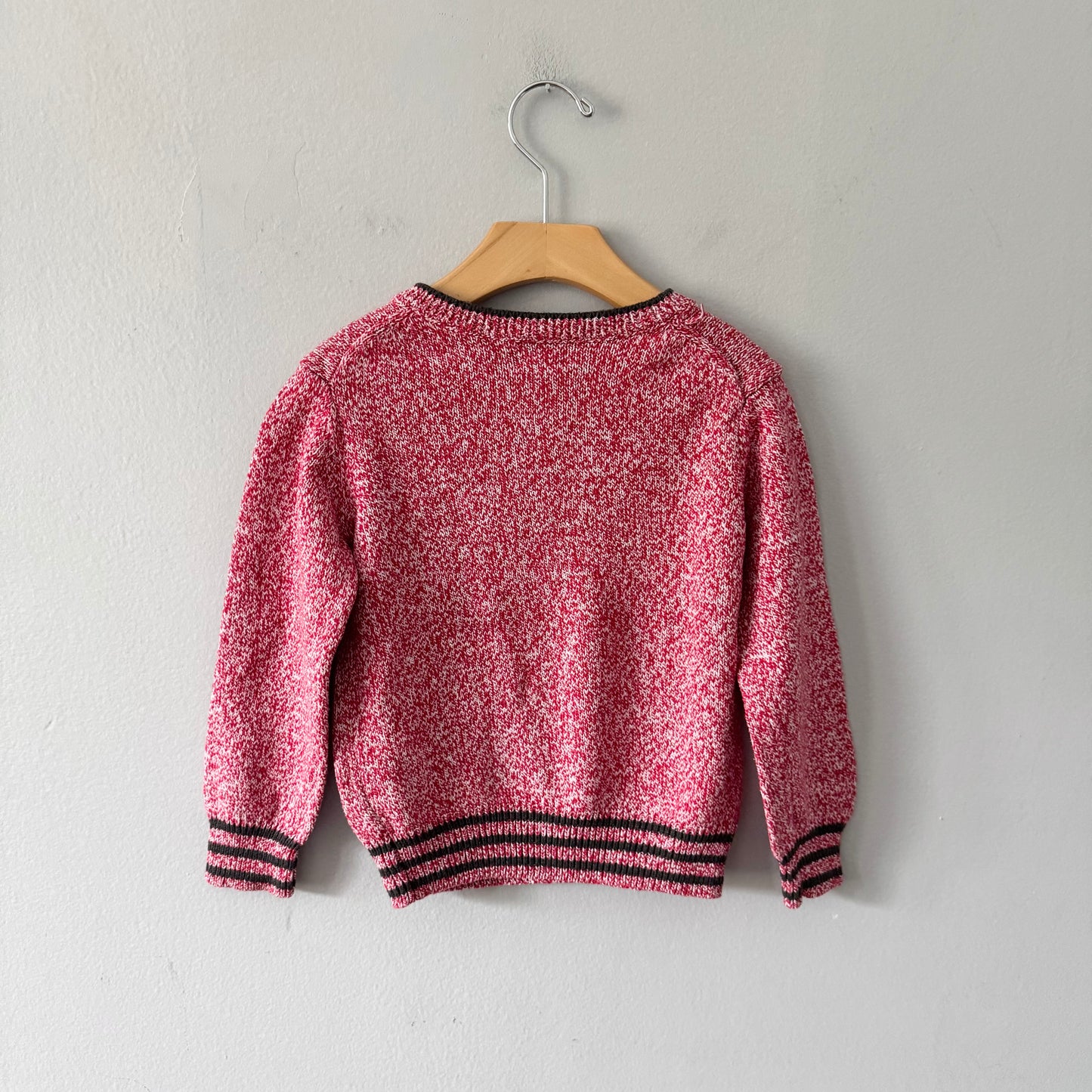 Hatley / Moose knit pullover / 4Y