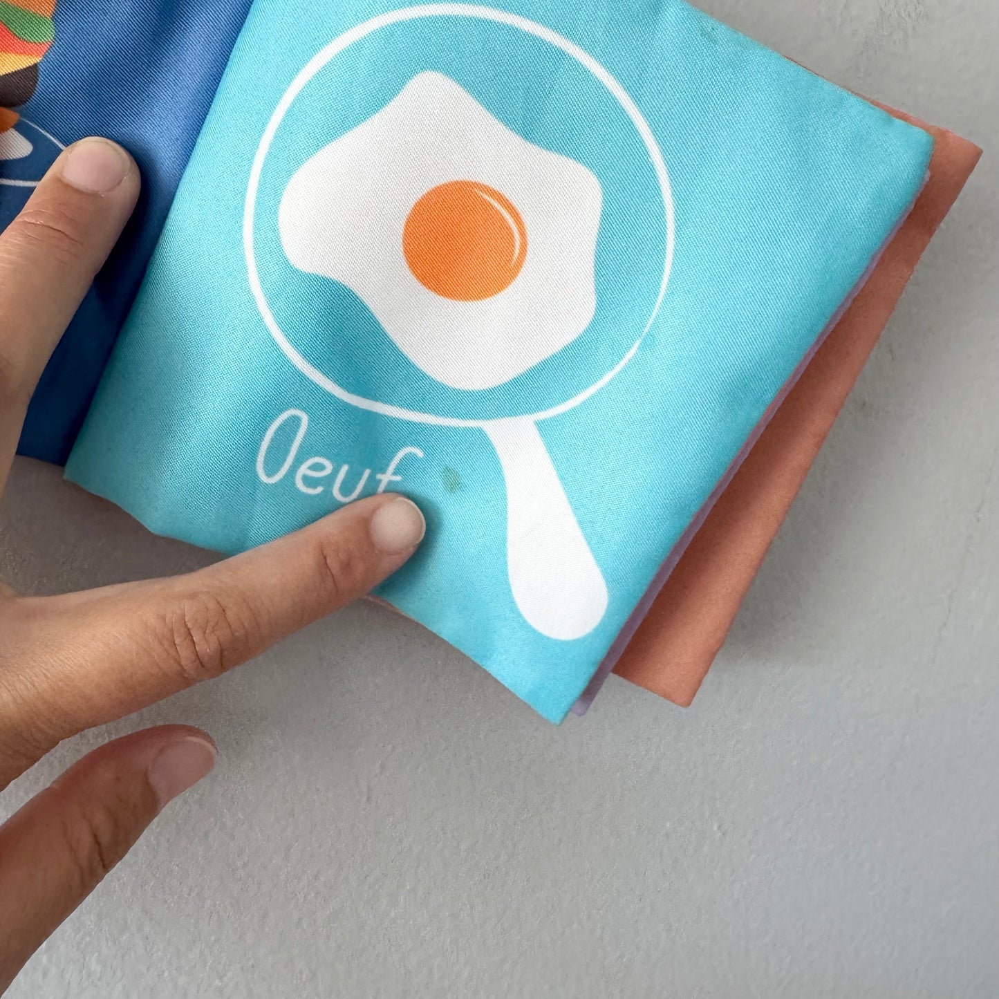 Coco Village / Cloth French book - Food