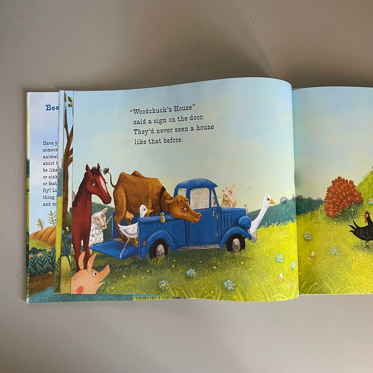 Little Blue Truck Makes a Friend / Alice Schertle