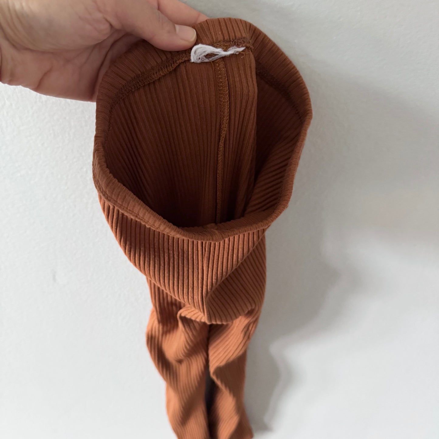 Sans marque / Legging côtelé marron / 2-3 ans