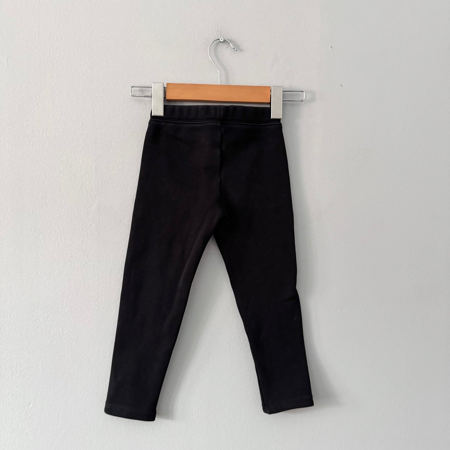 Gap / Black lined leggings / 5Y